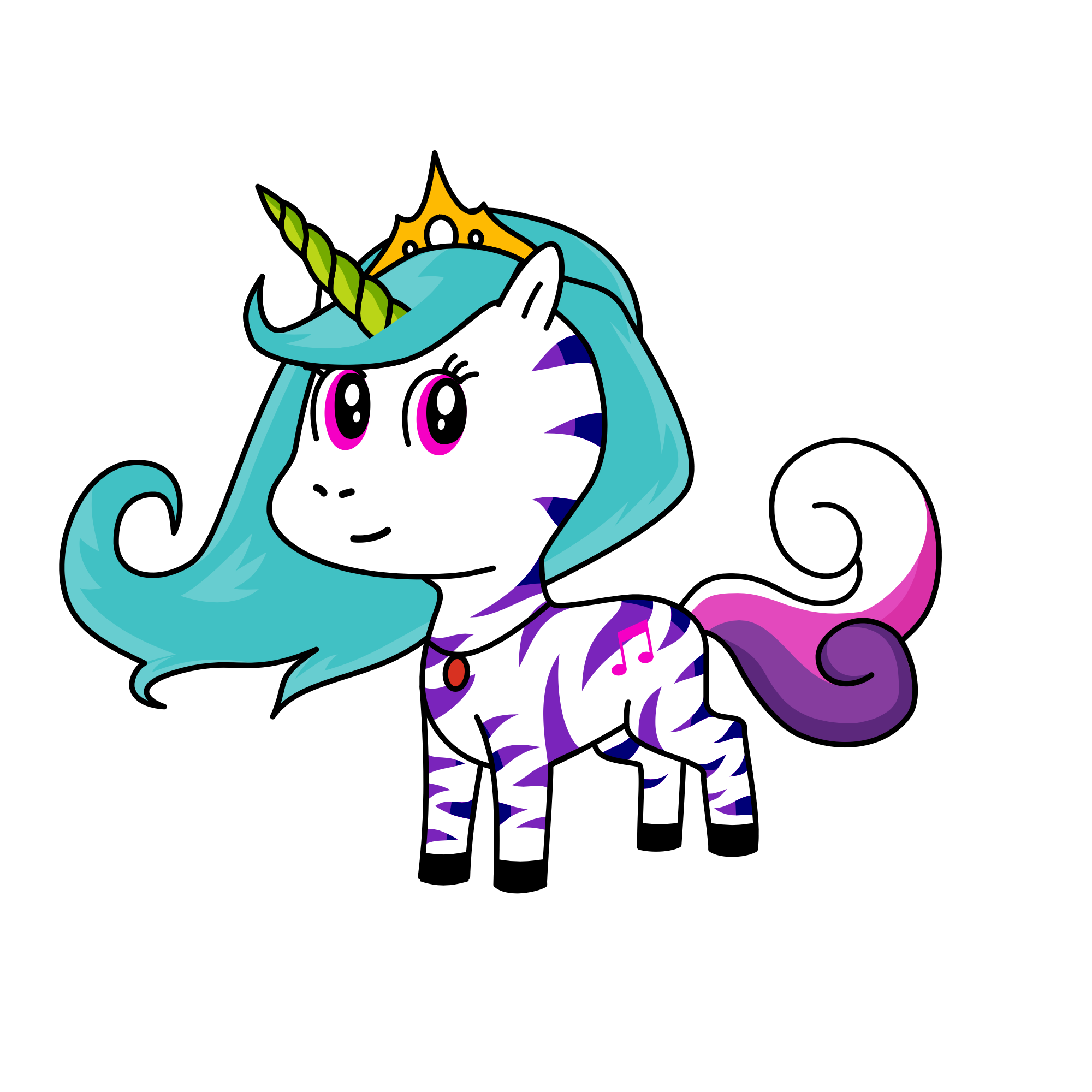 Manuela, the unicorn