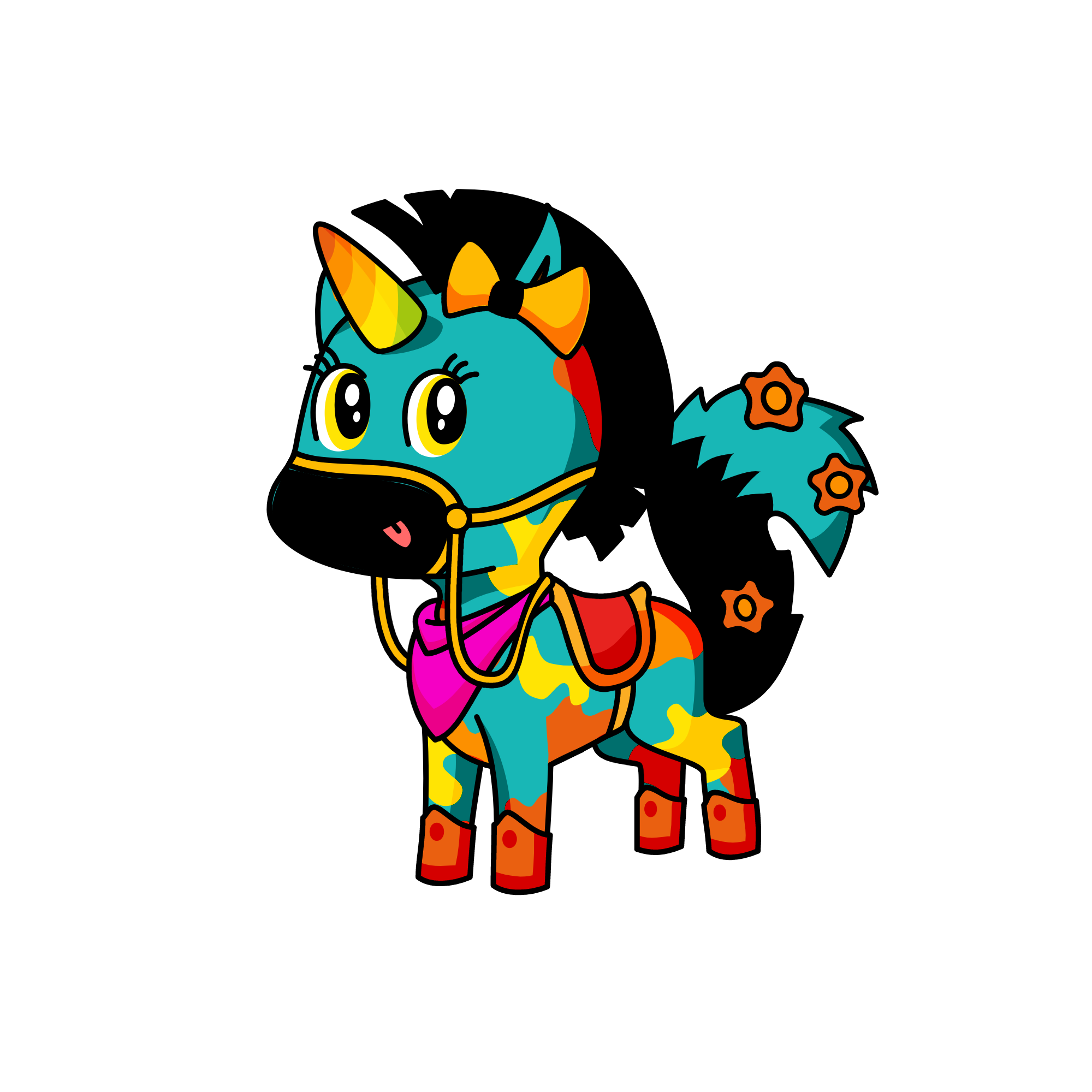 Pineapple, the unicorn