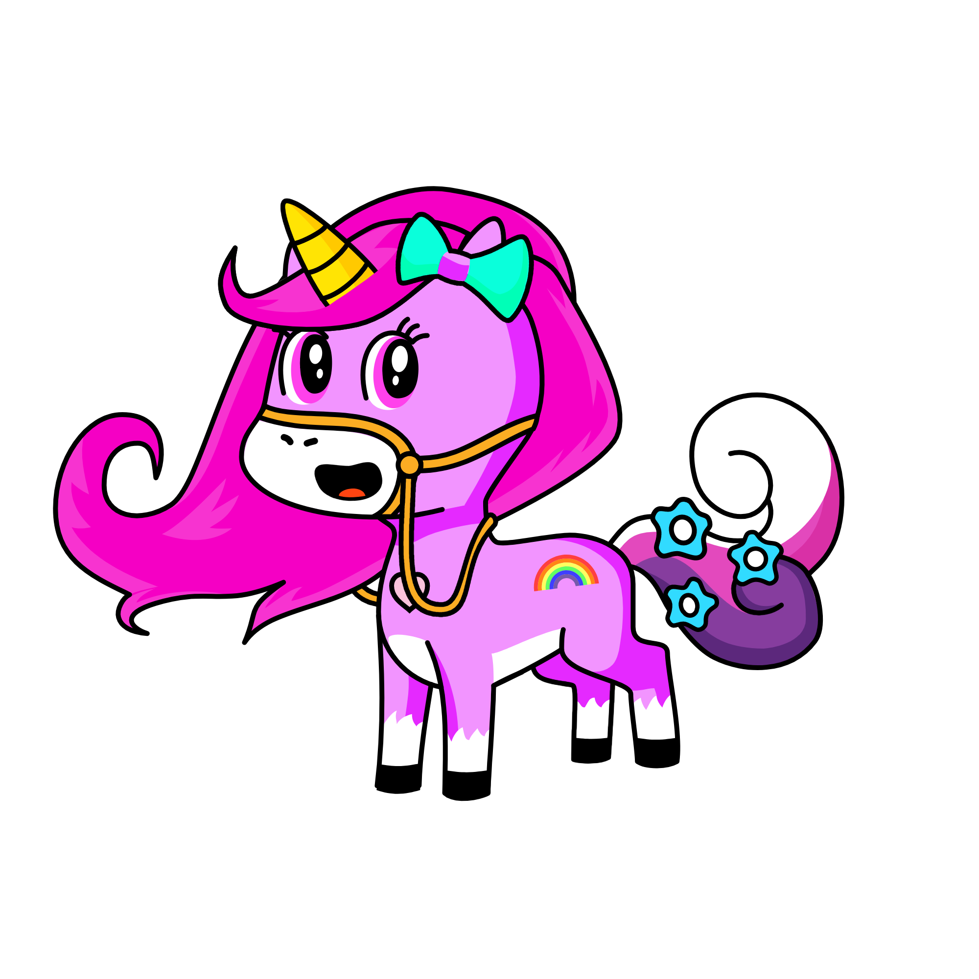 pinky, the unicorn