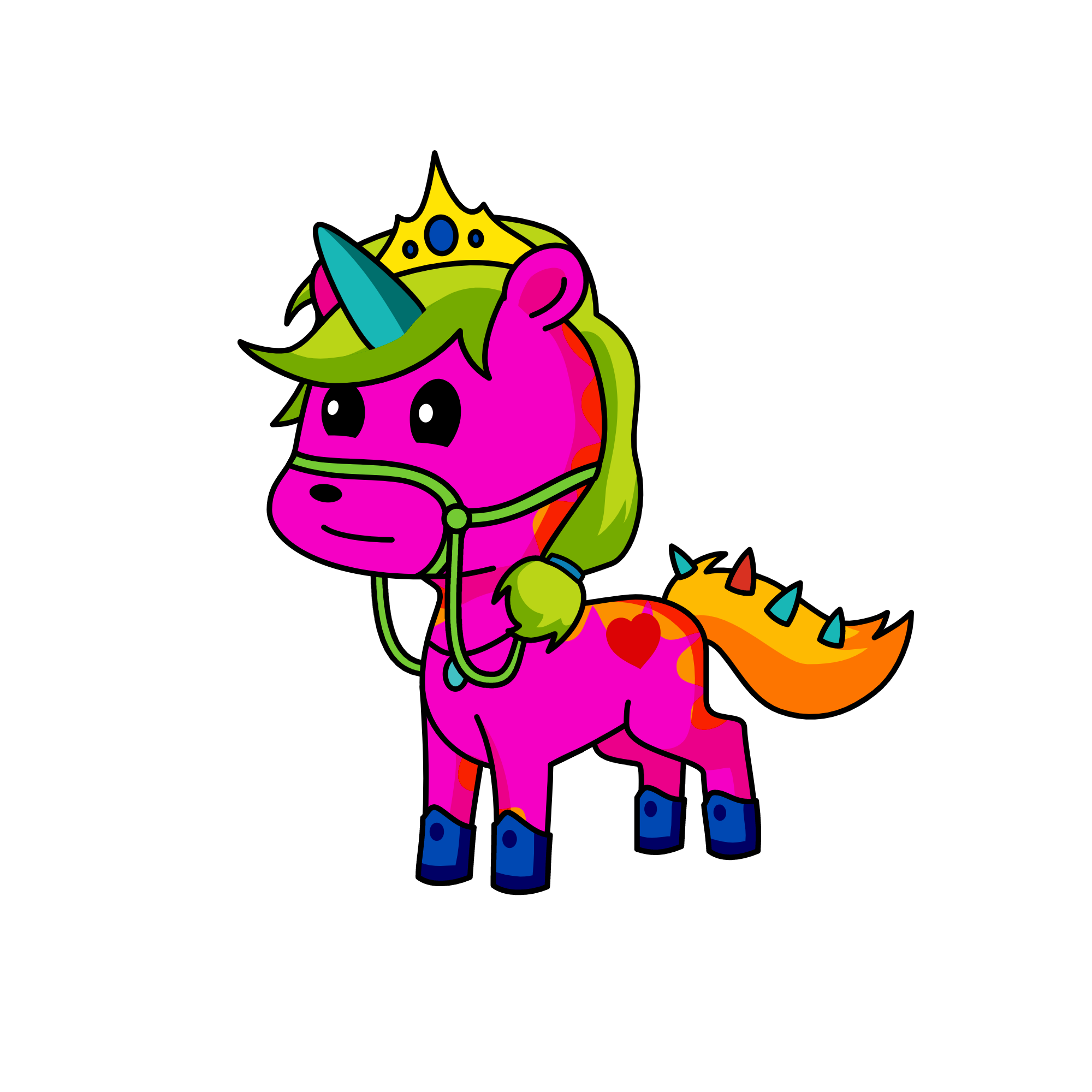 k, the unicorn