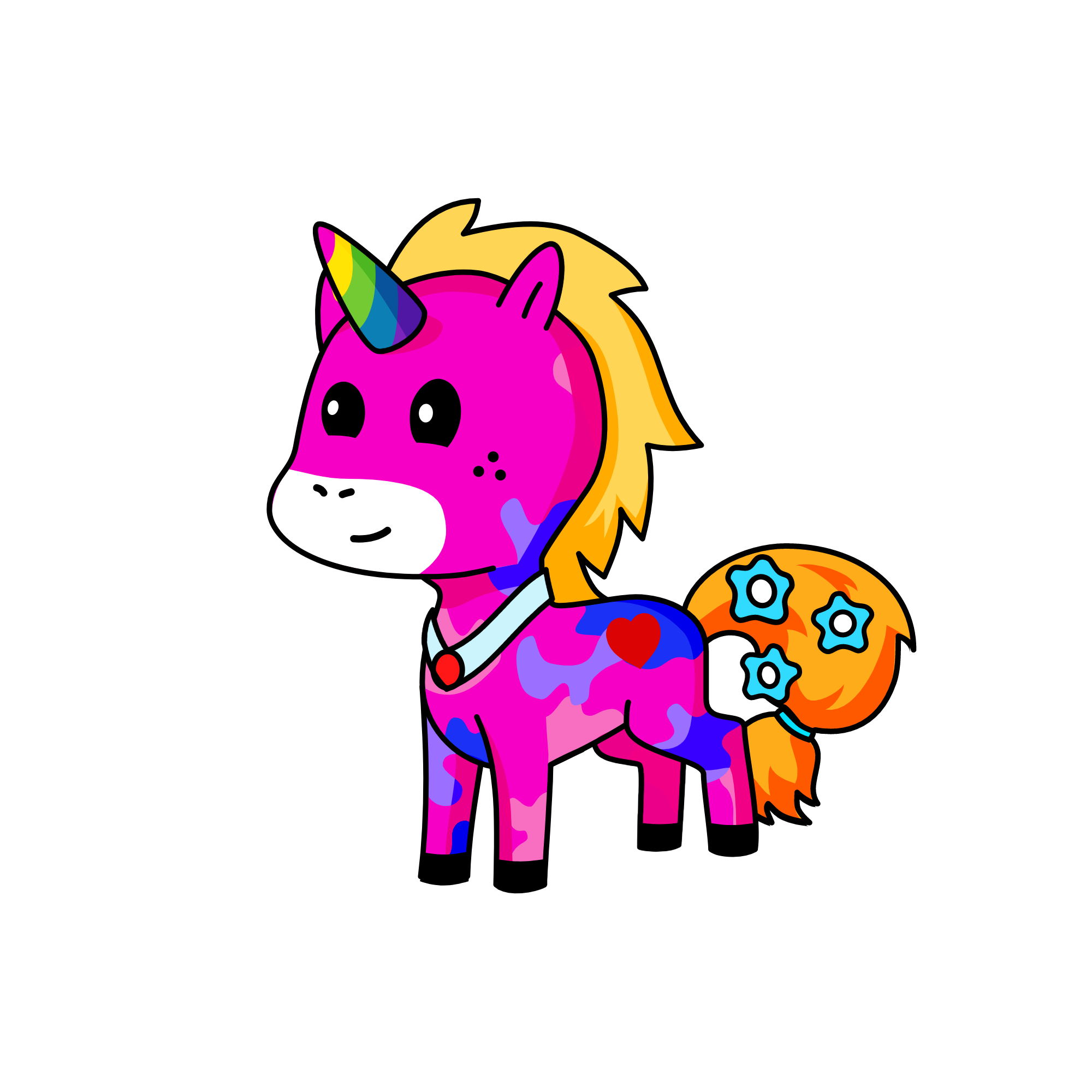 k, the unicorn