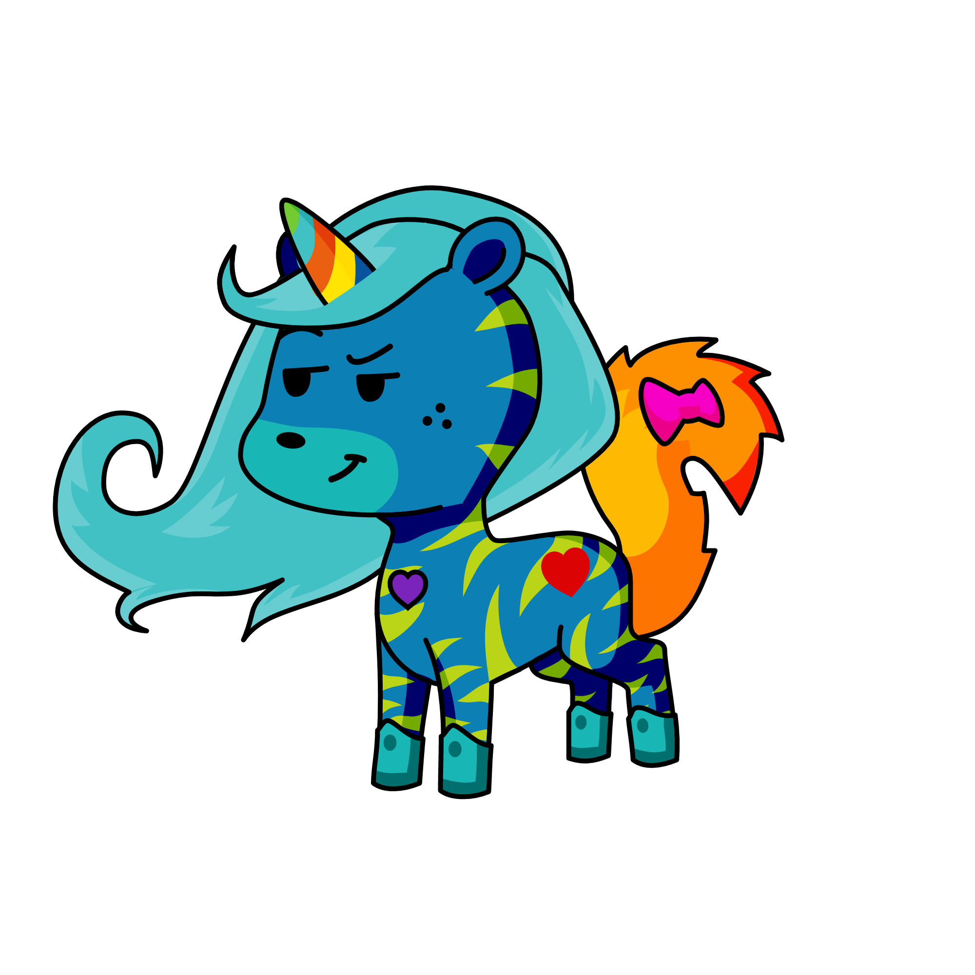 k, the unicorn