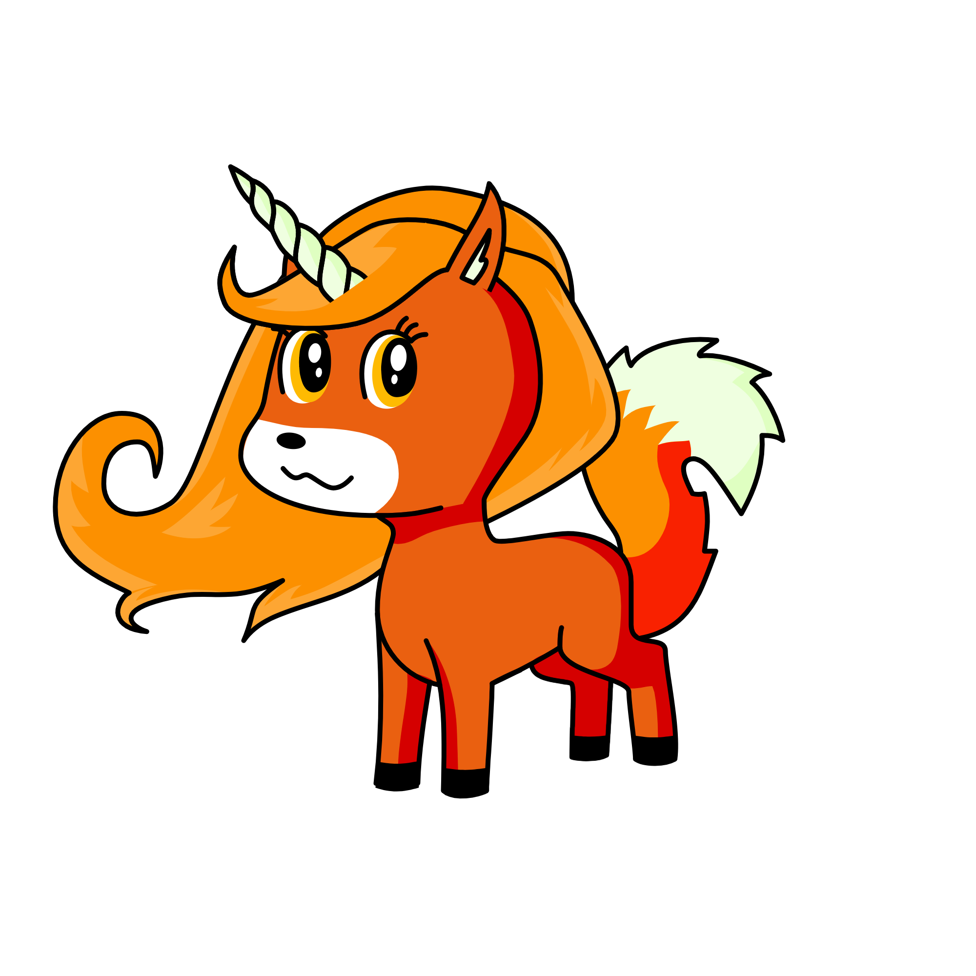 Foxy, the unicorn
