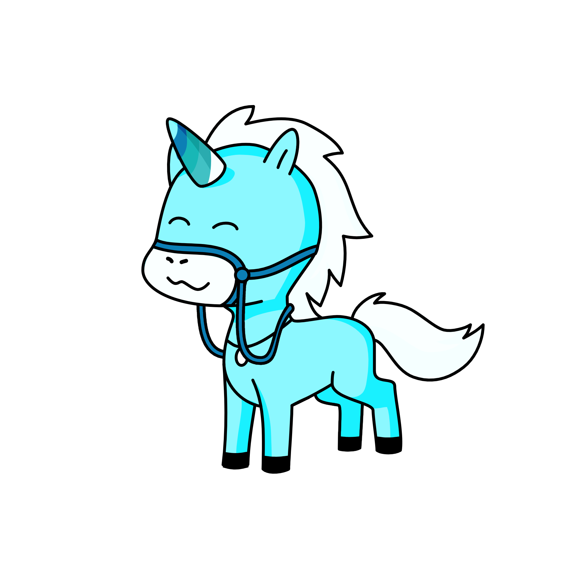 Icicle, the unicorn