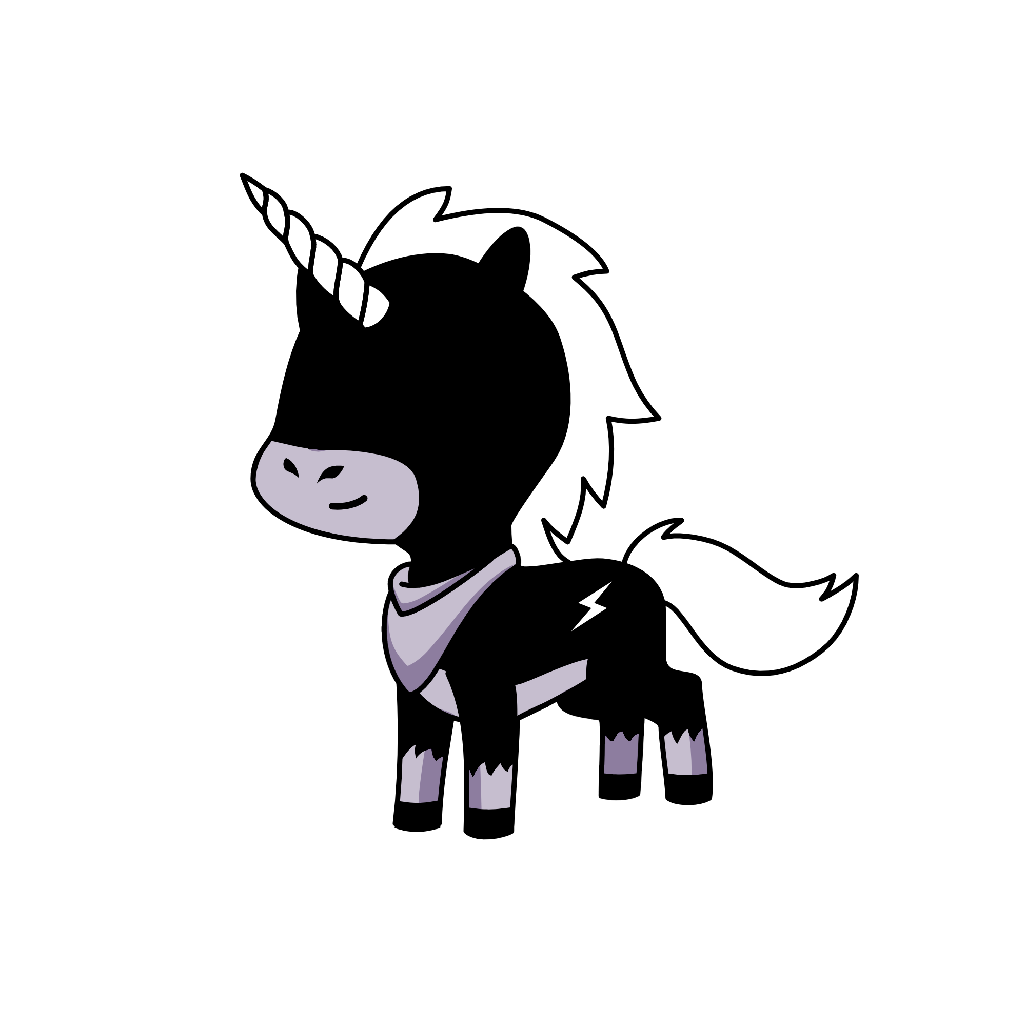 NINJA CORN!, the unicorn