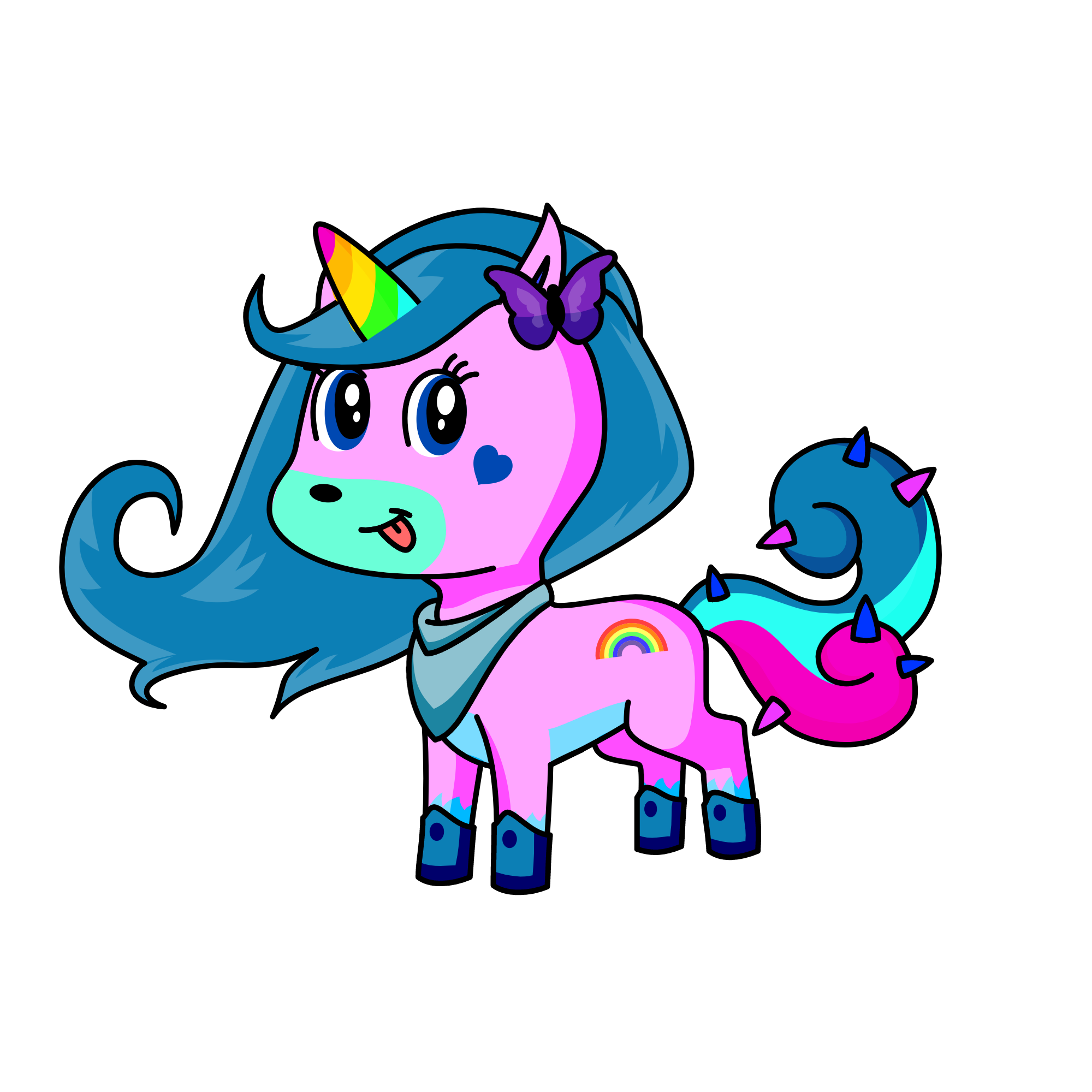 Luna, the unicorn