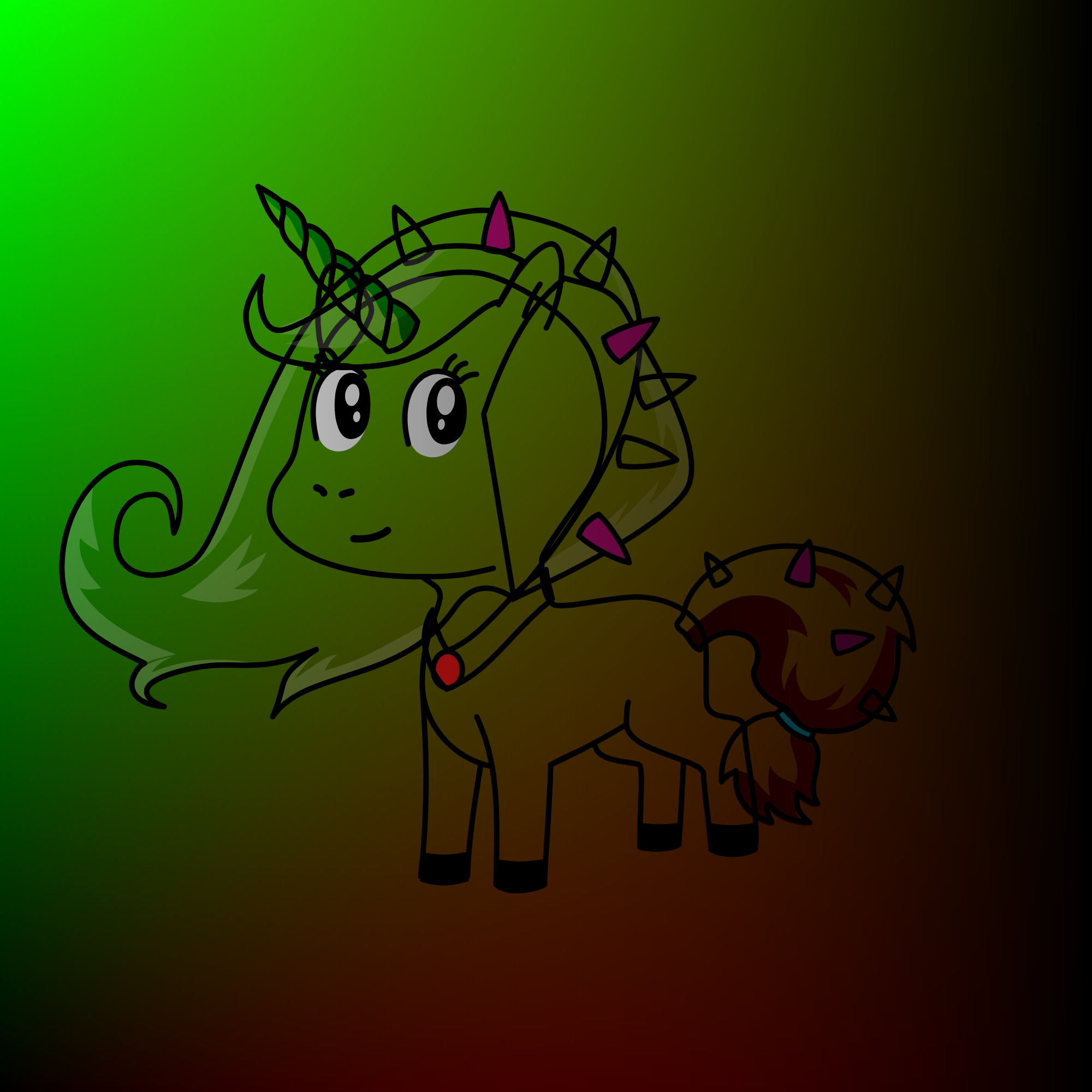 riana, the unicorn