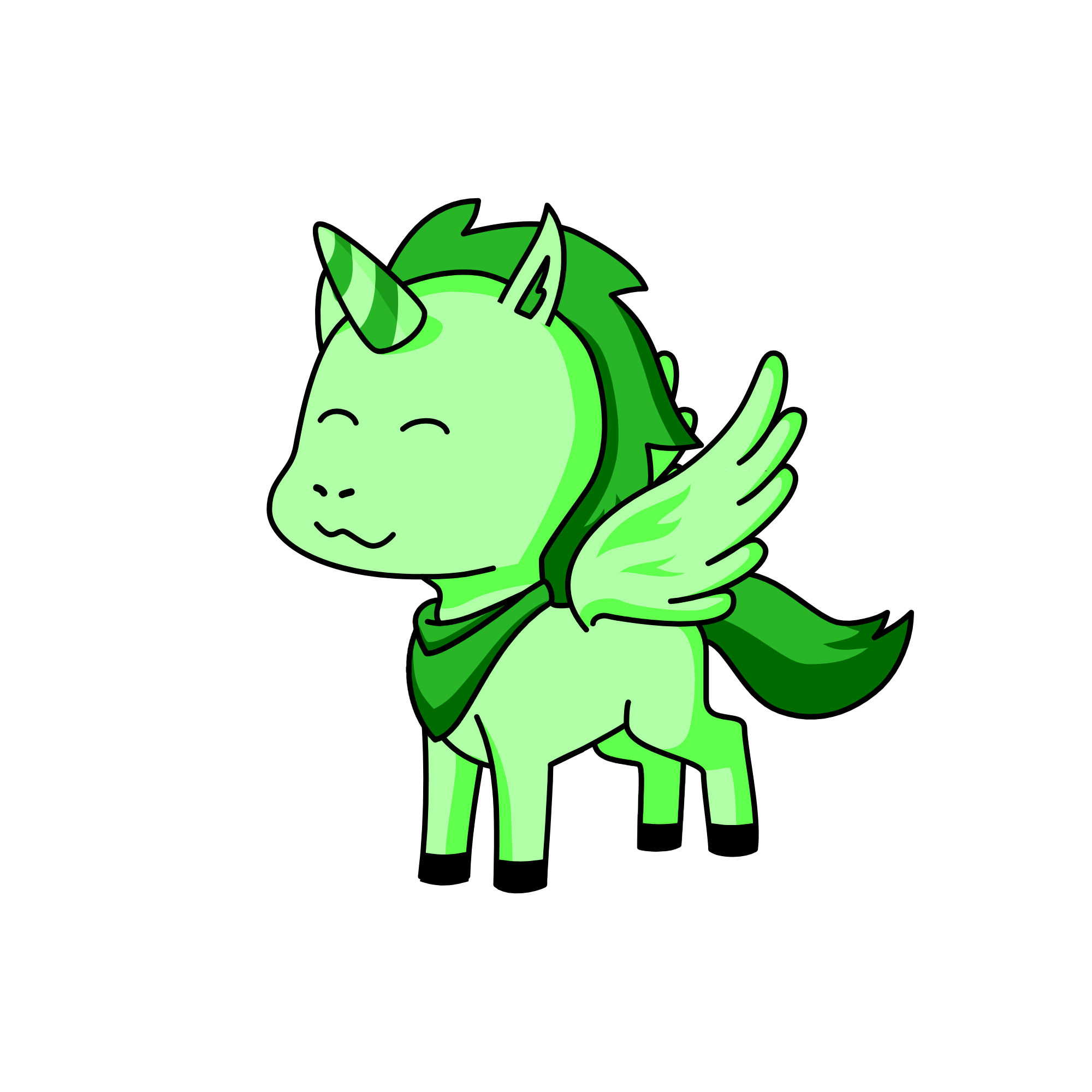 BULL-SYE!!, the unicorn