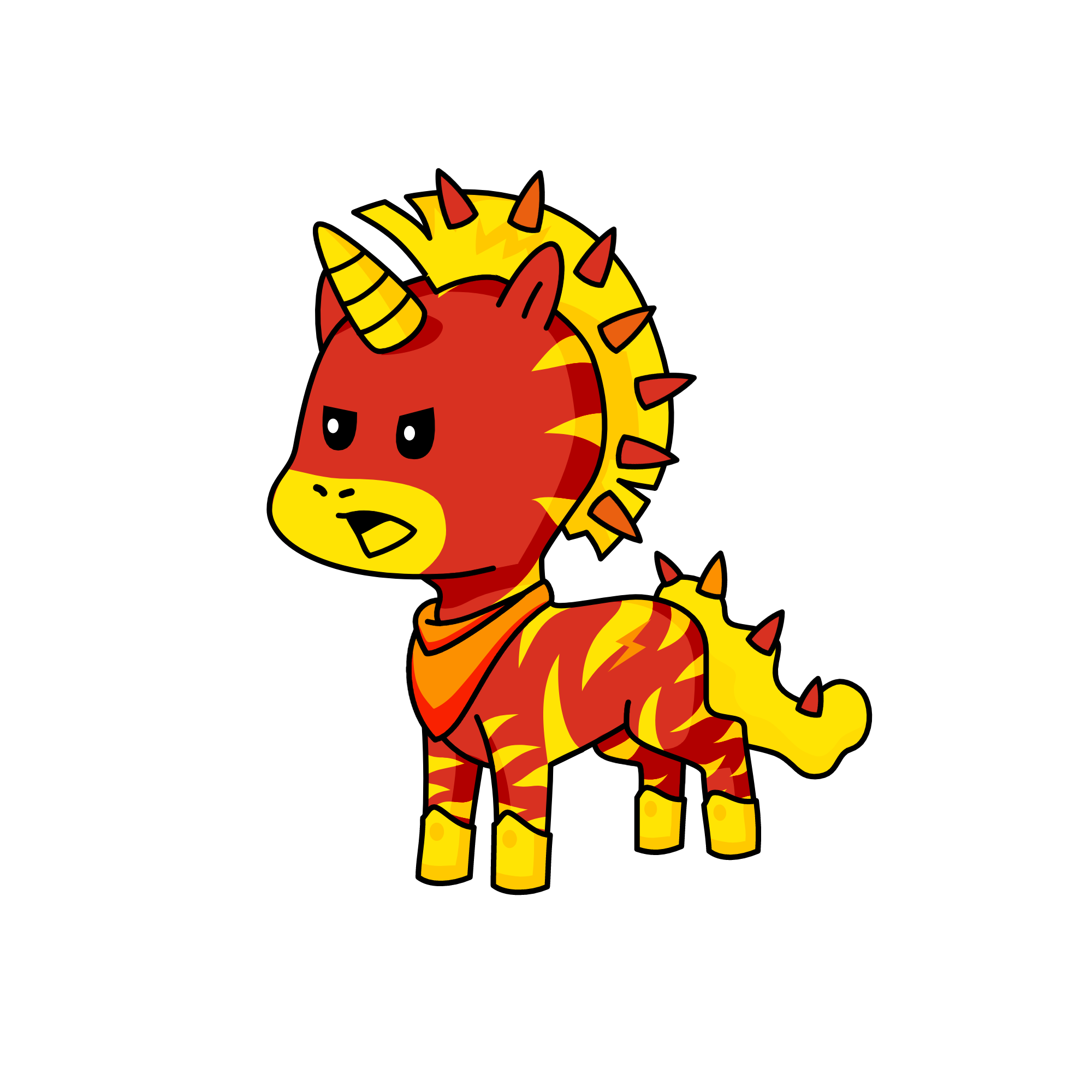Anger, the unicorn