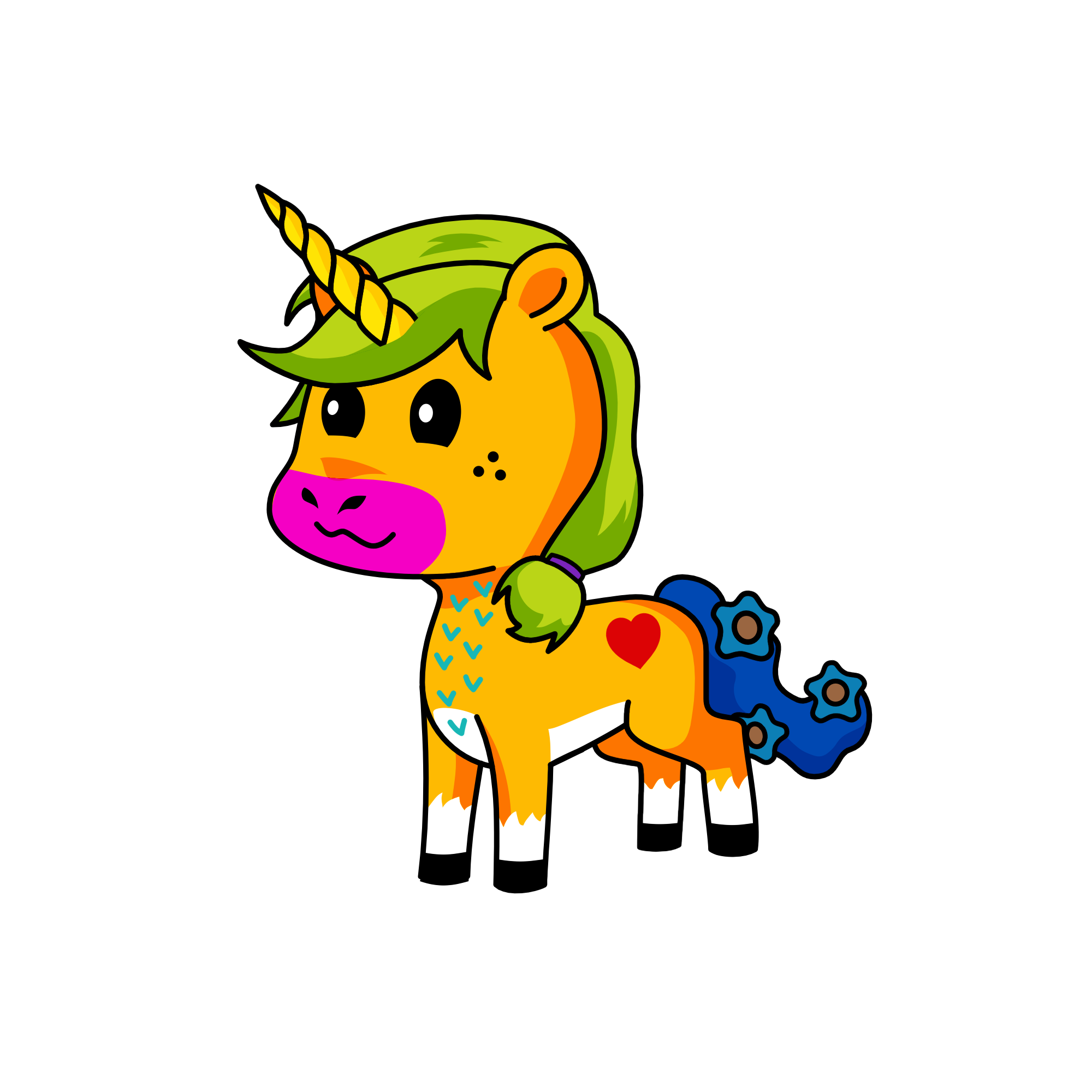 Random unicorn, the unicorn