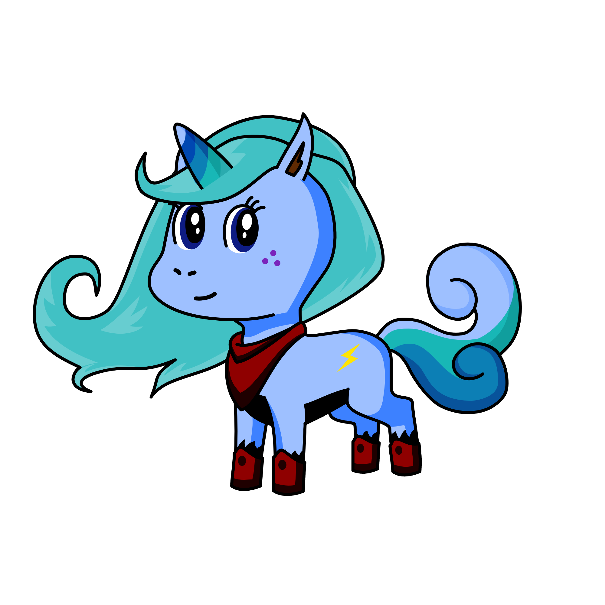 Tide, Ashtons sister, the unicorn