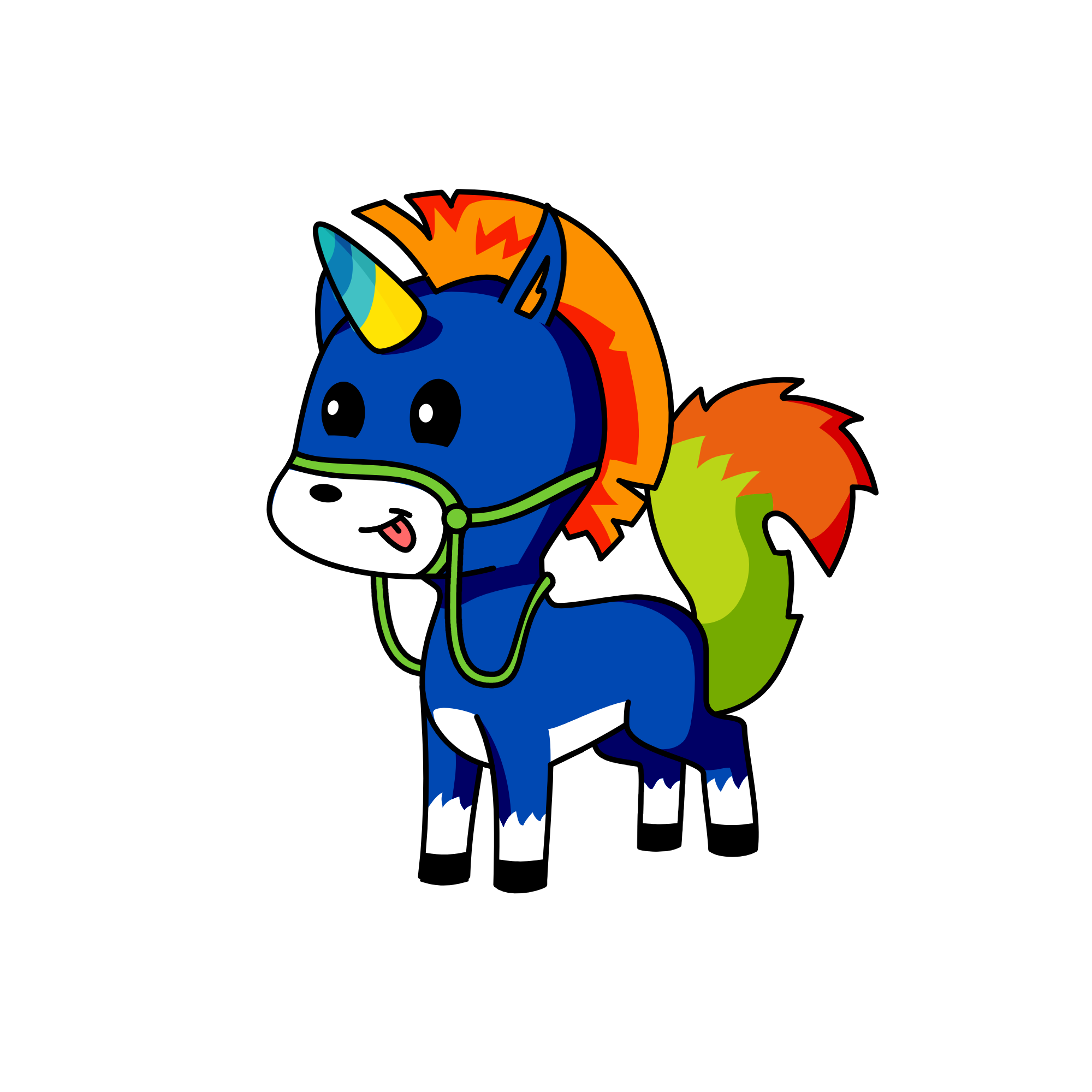 rainbow, the unicorn