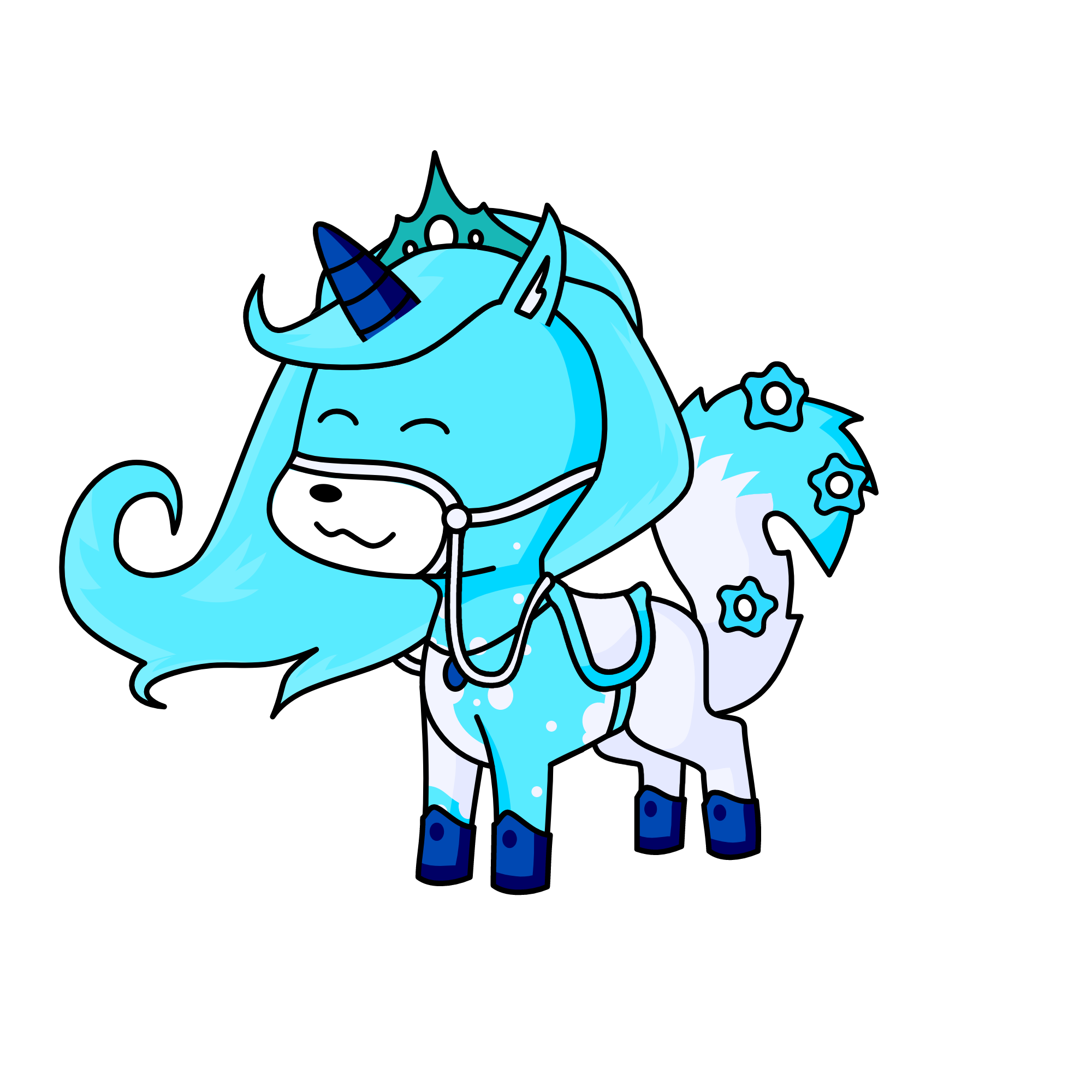 ice girl power, the unicorn