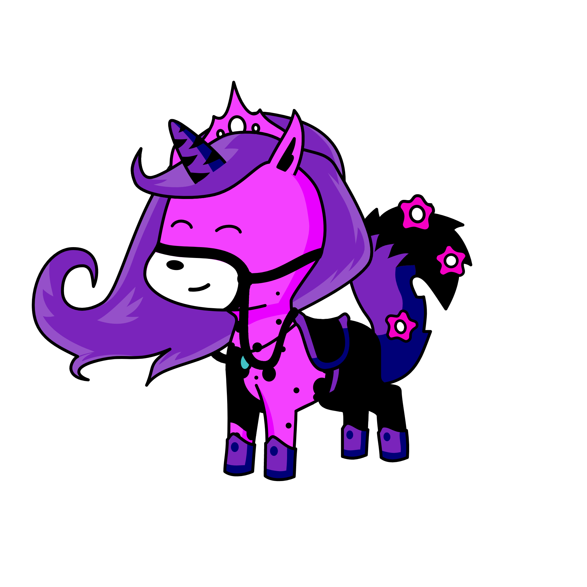 migth nigth girl, the unicorn