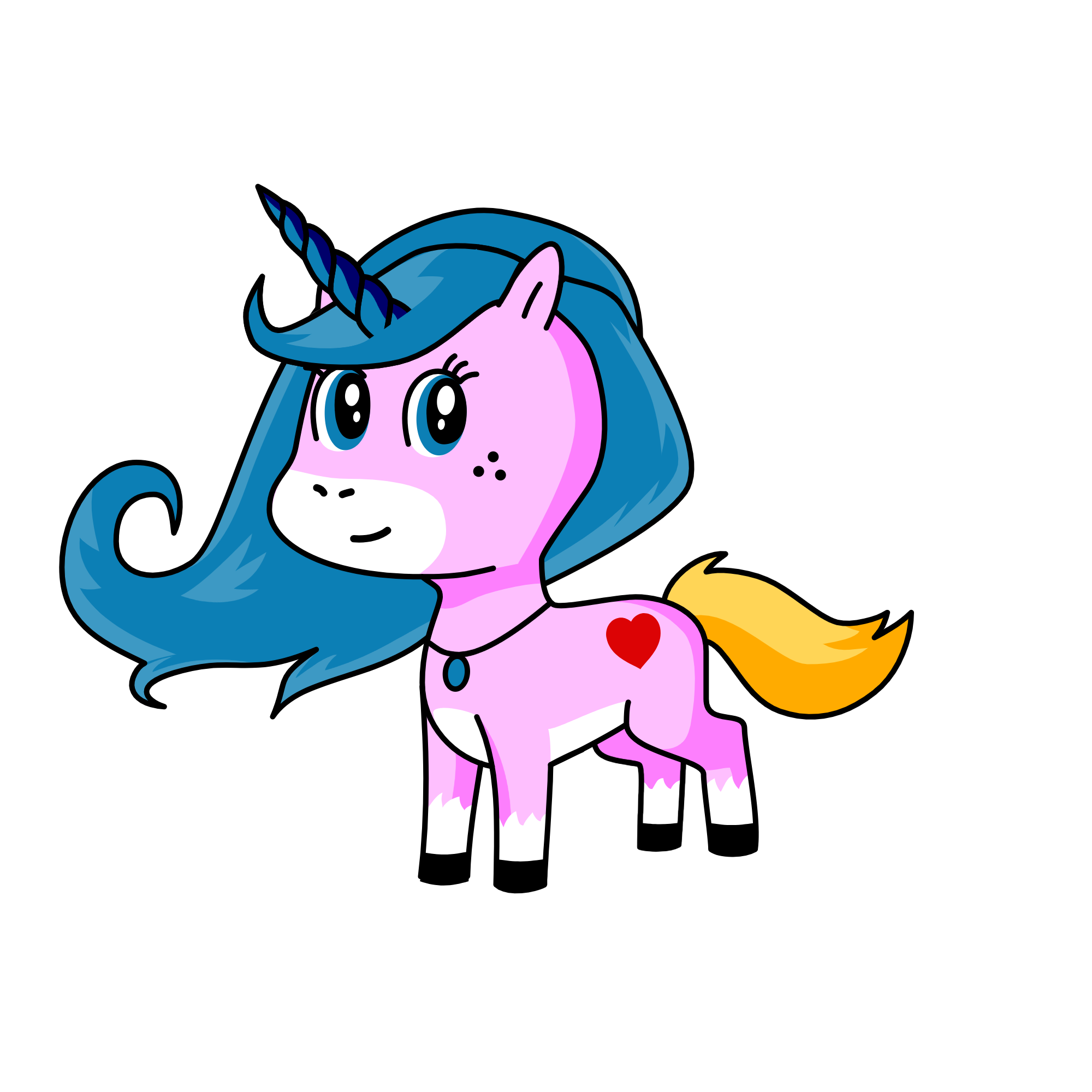 bbprinses, the unicorn