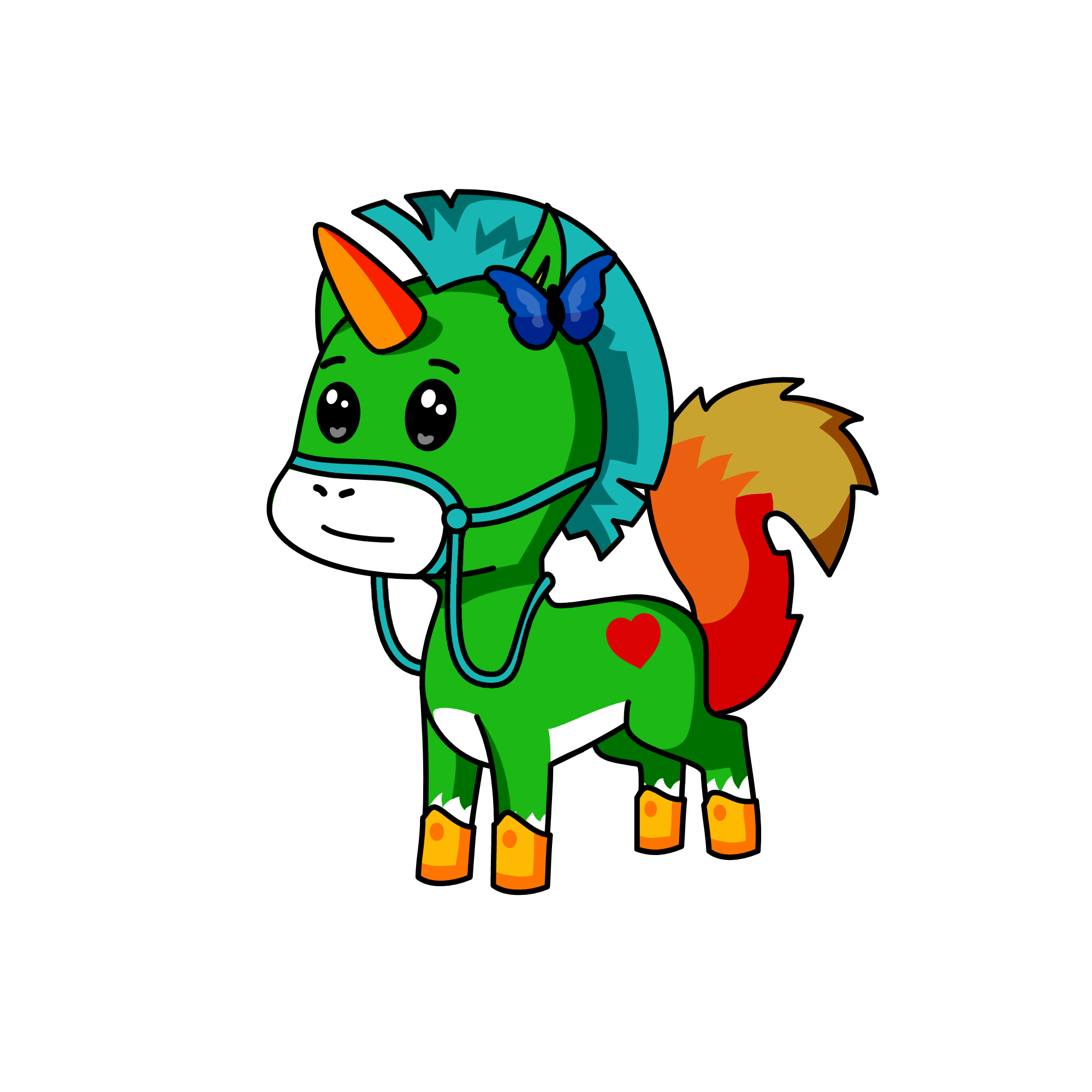 moppa, the unicorn