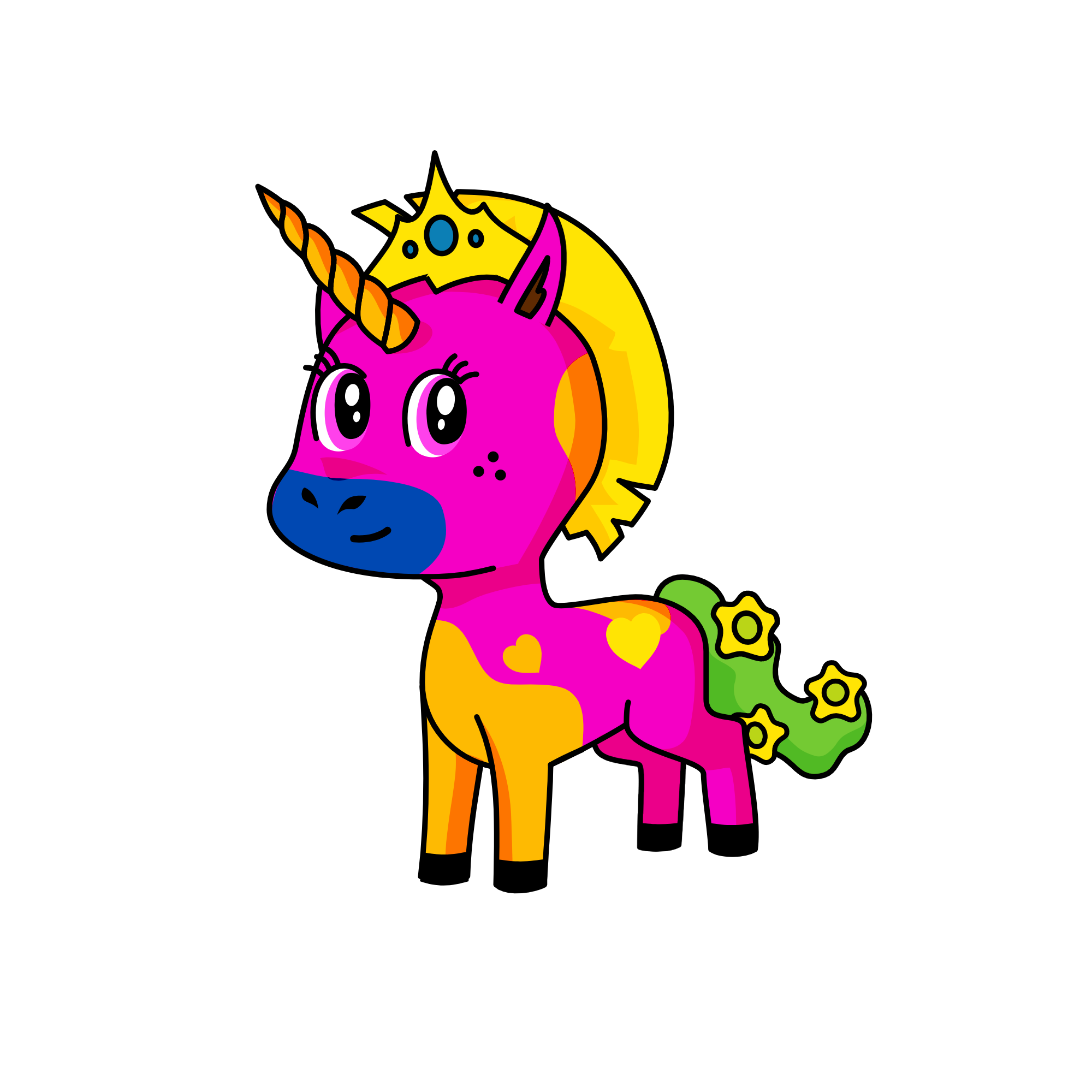 mina, the unicorn