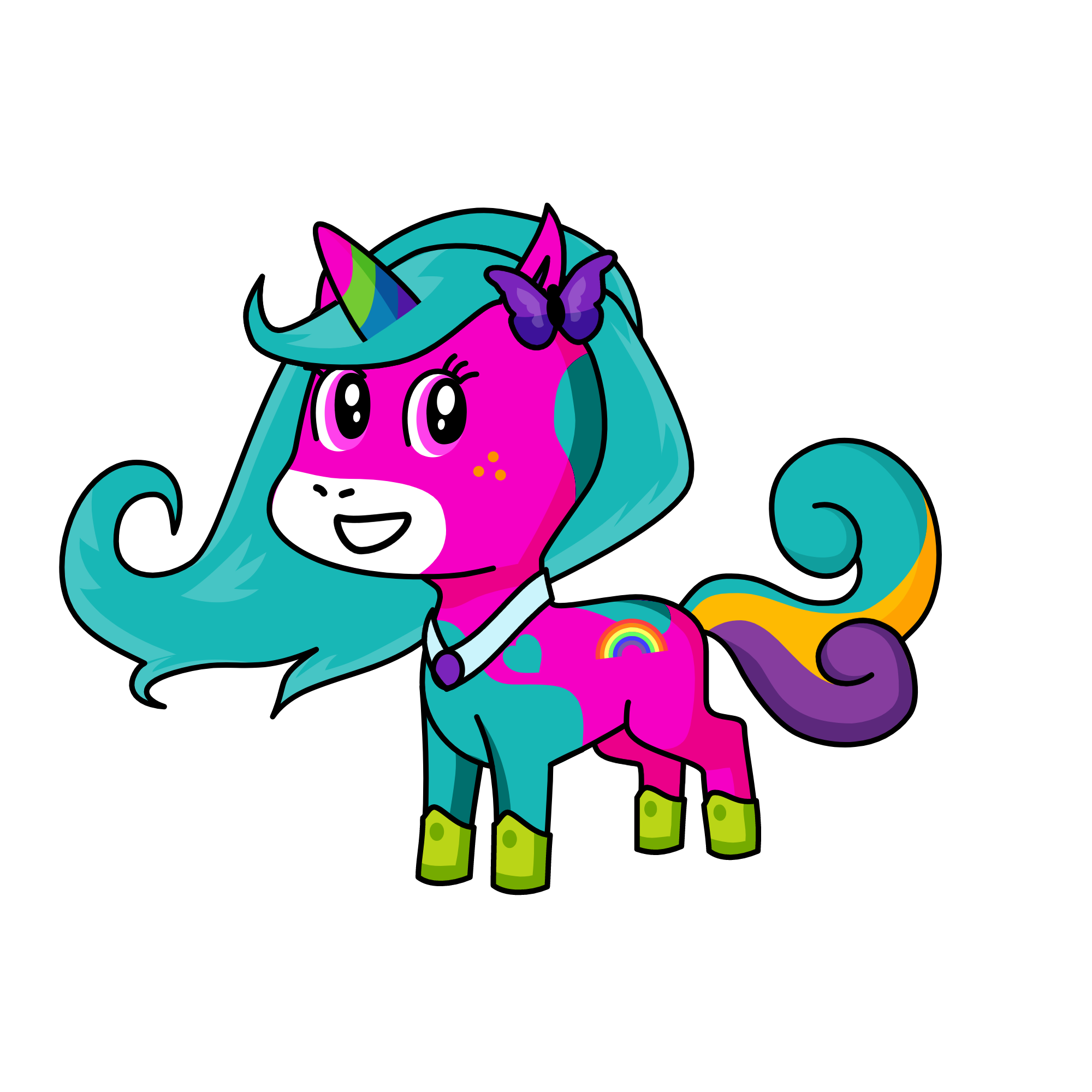 Helena's favourite unicorn, the unicorn