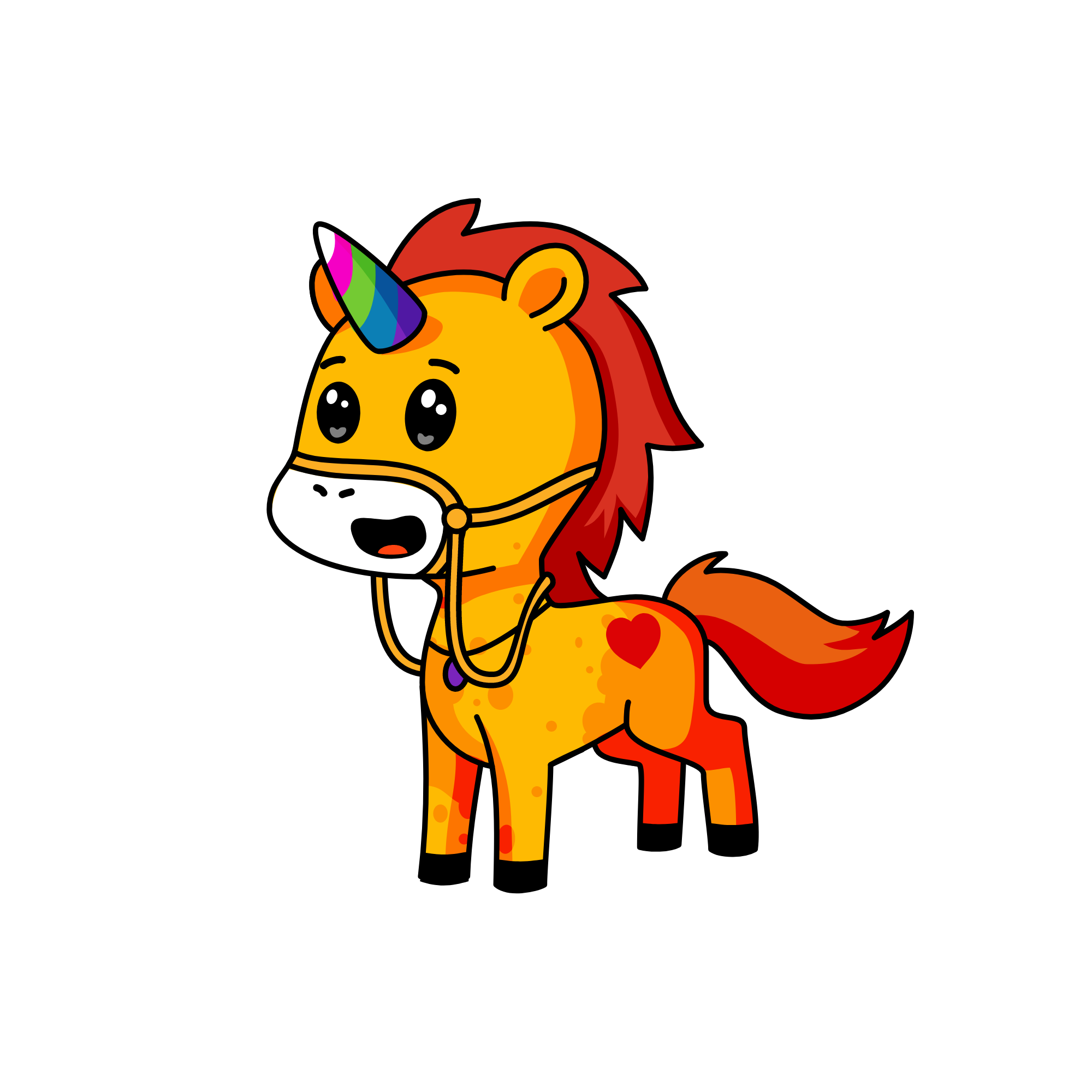 happy, the unicorn