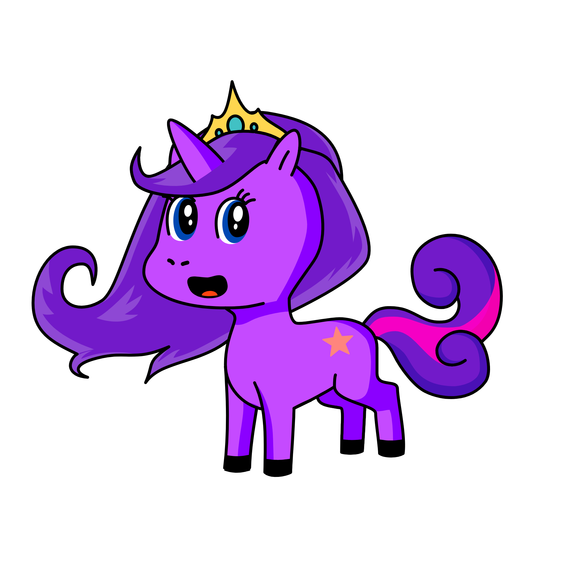 TWILIGHT SPARKLE, the unicorn