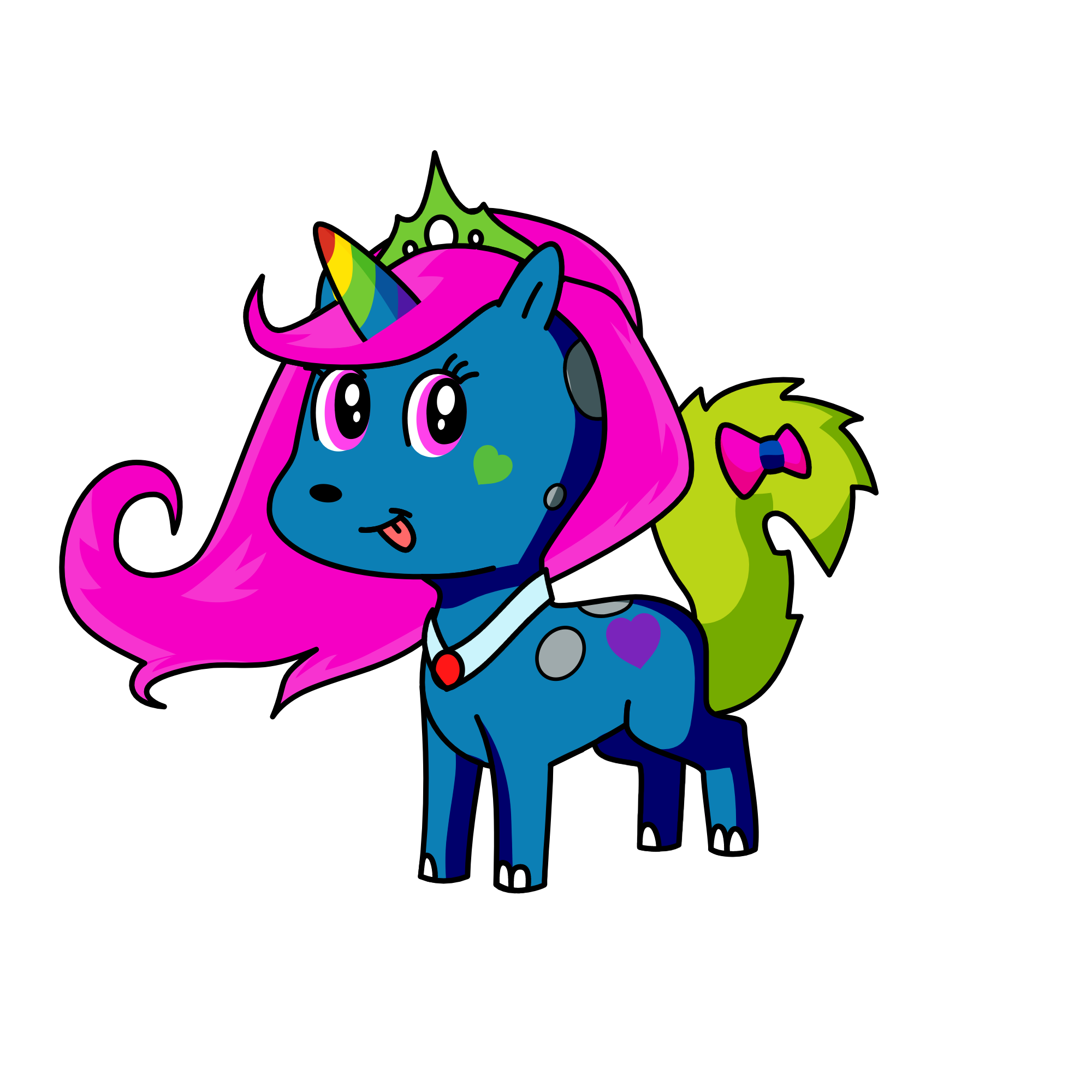 Grander, the unicorn