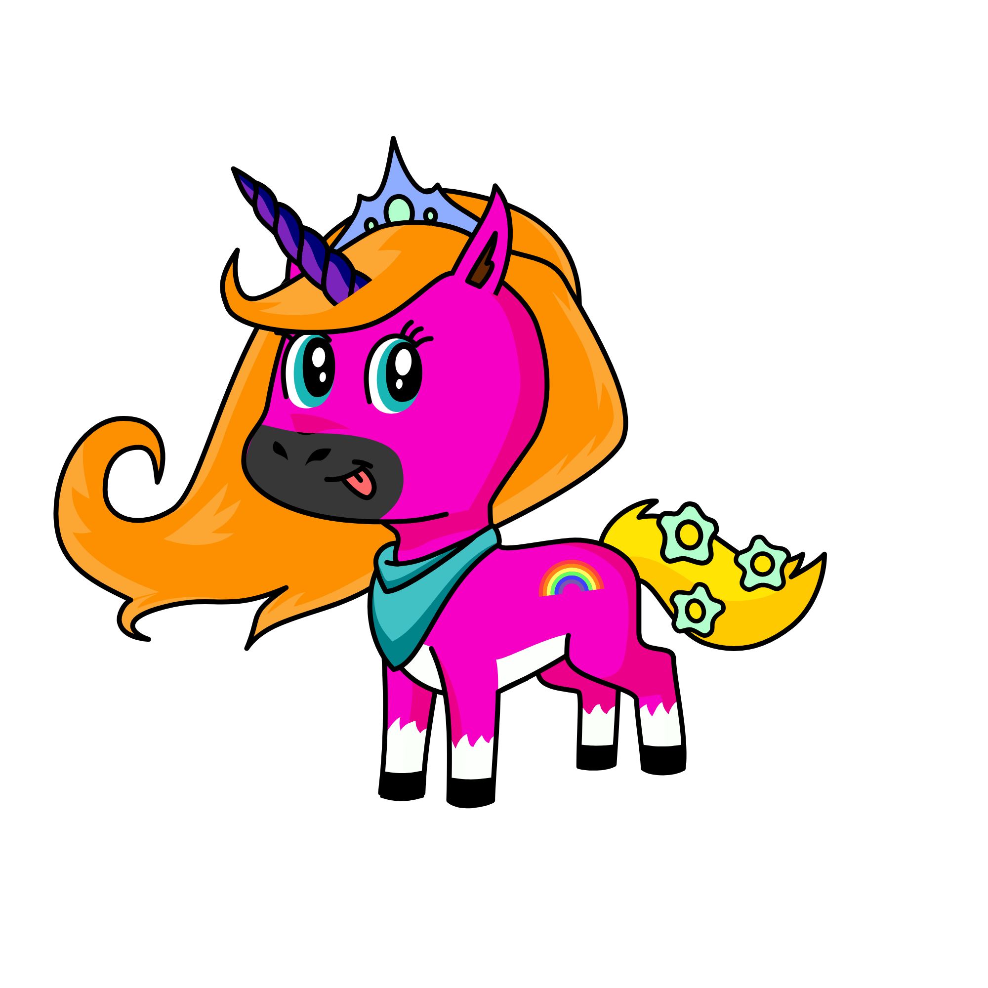 Göküşağı, the unicorn