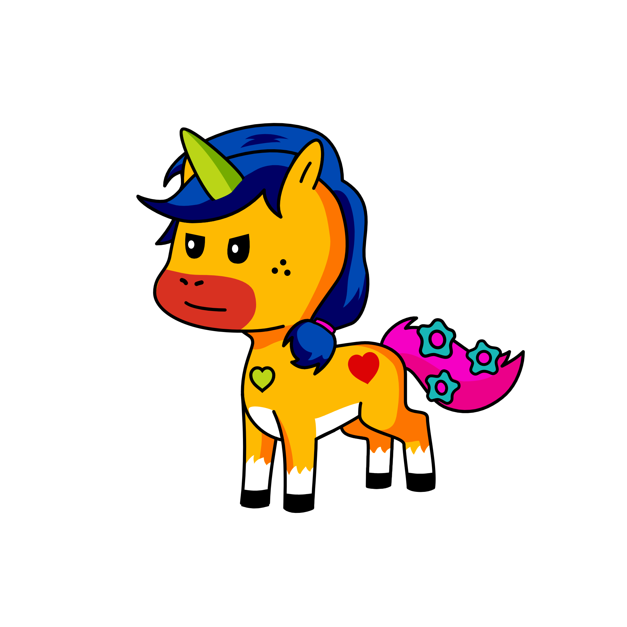 uurro4u8955rtj, the unicorn