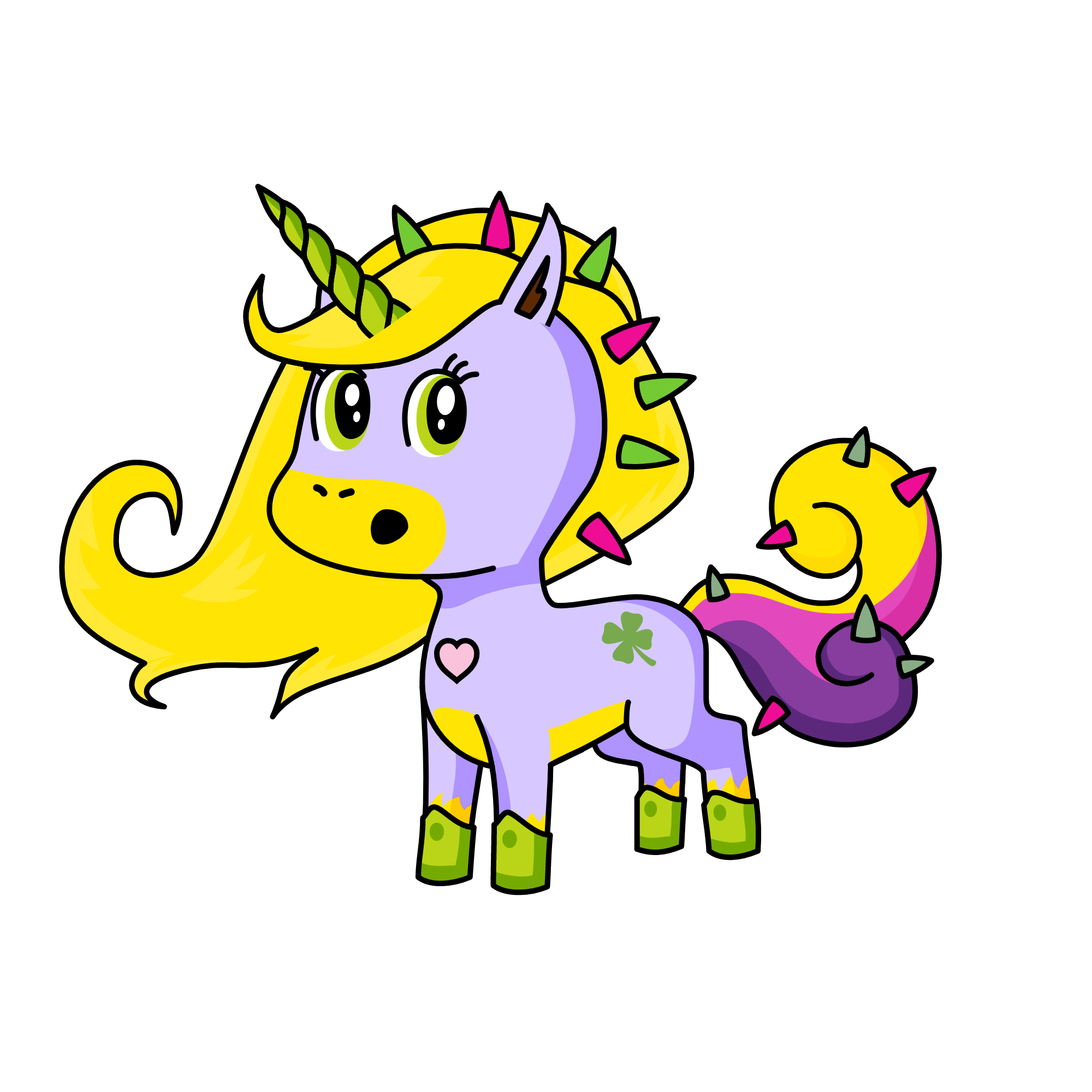 late, the unicorn