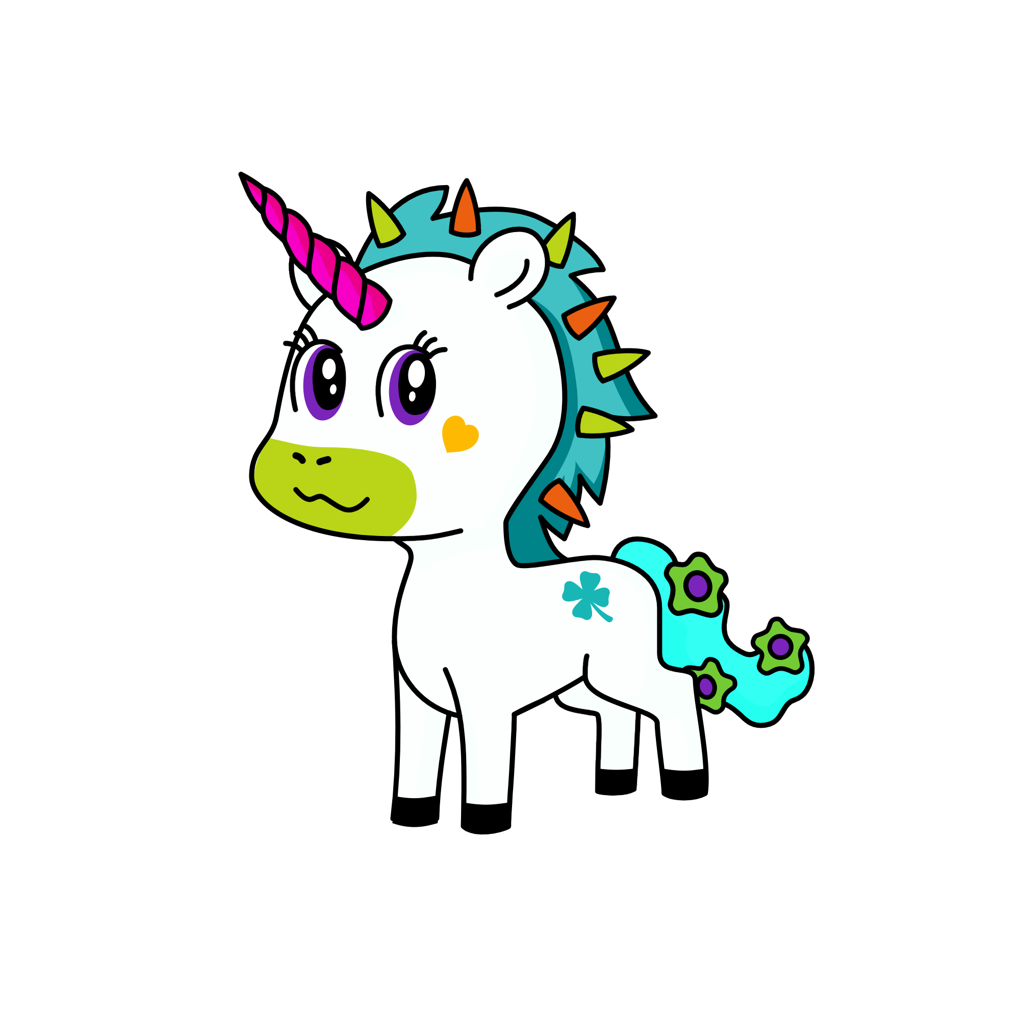 Horsie, the unicorn