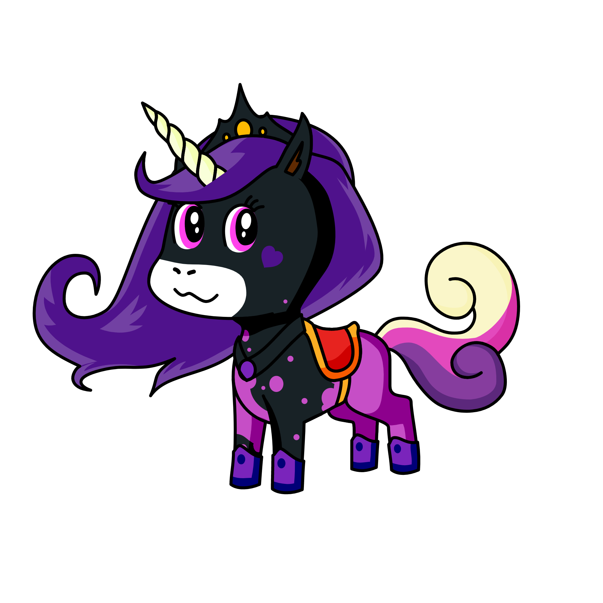 princessmoon, the unicorn