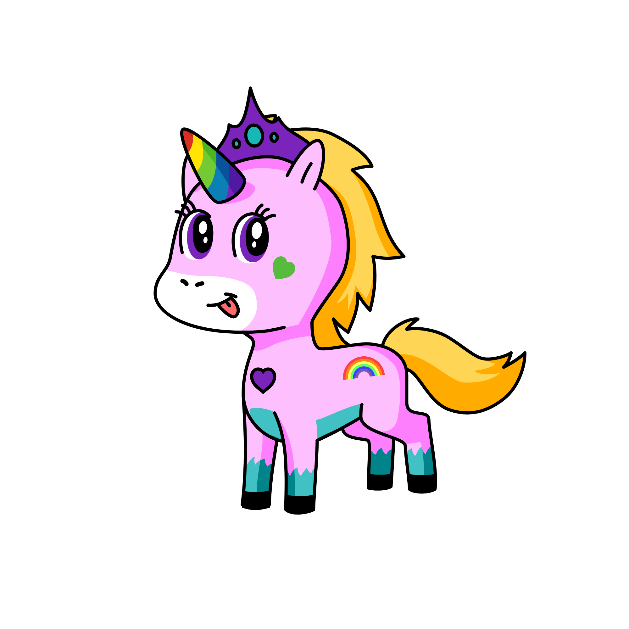 Iri Balerina Buna, the unicorn