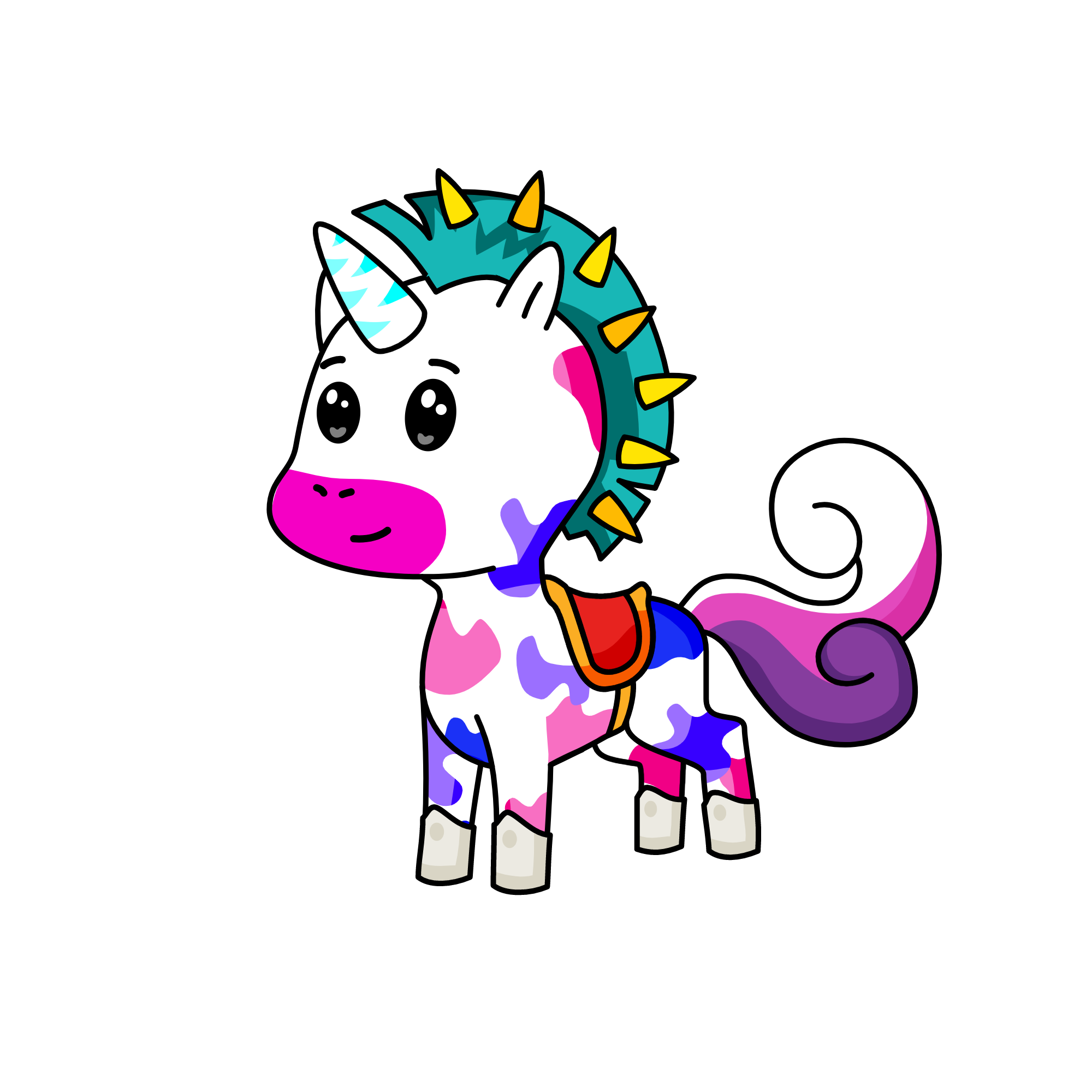 Super Magic Unicorn!, the unicorn