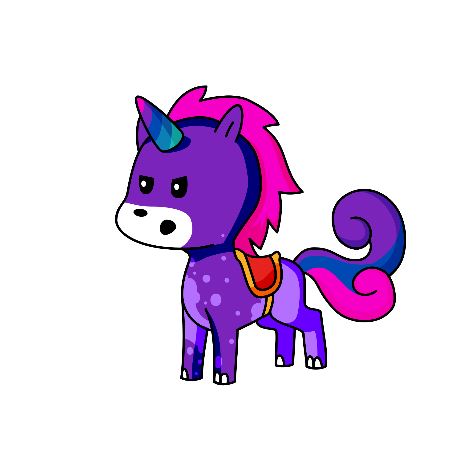 e, the unicorn
