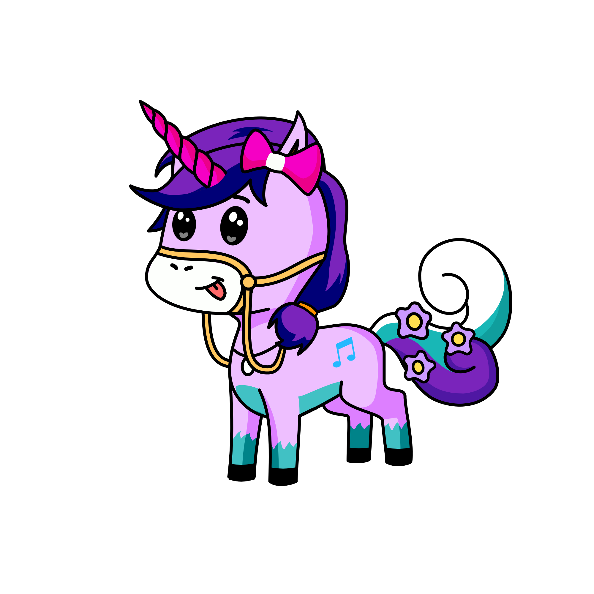 Snow ❄️ , the unicorn