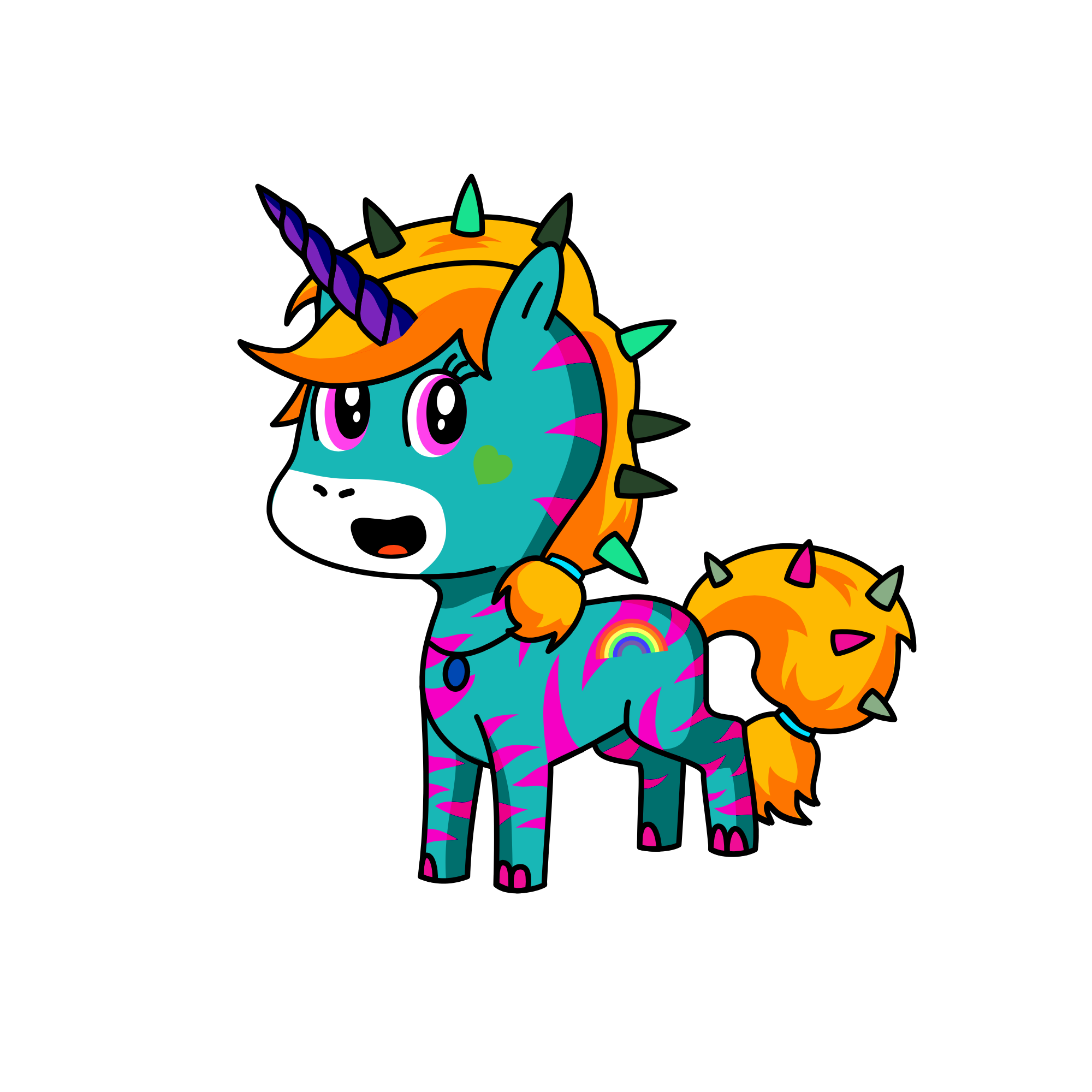 Manuela, the unicorn