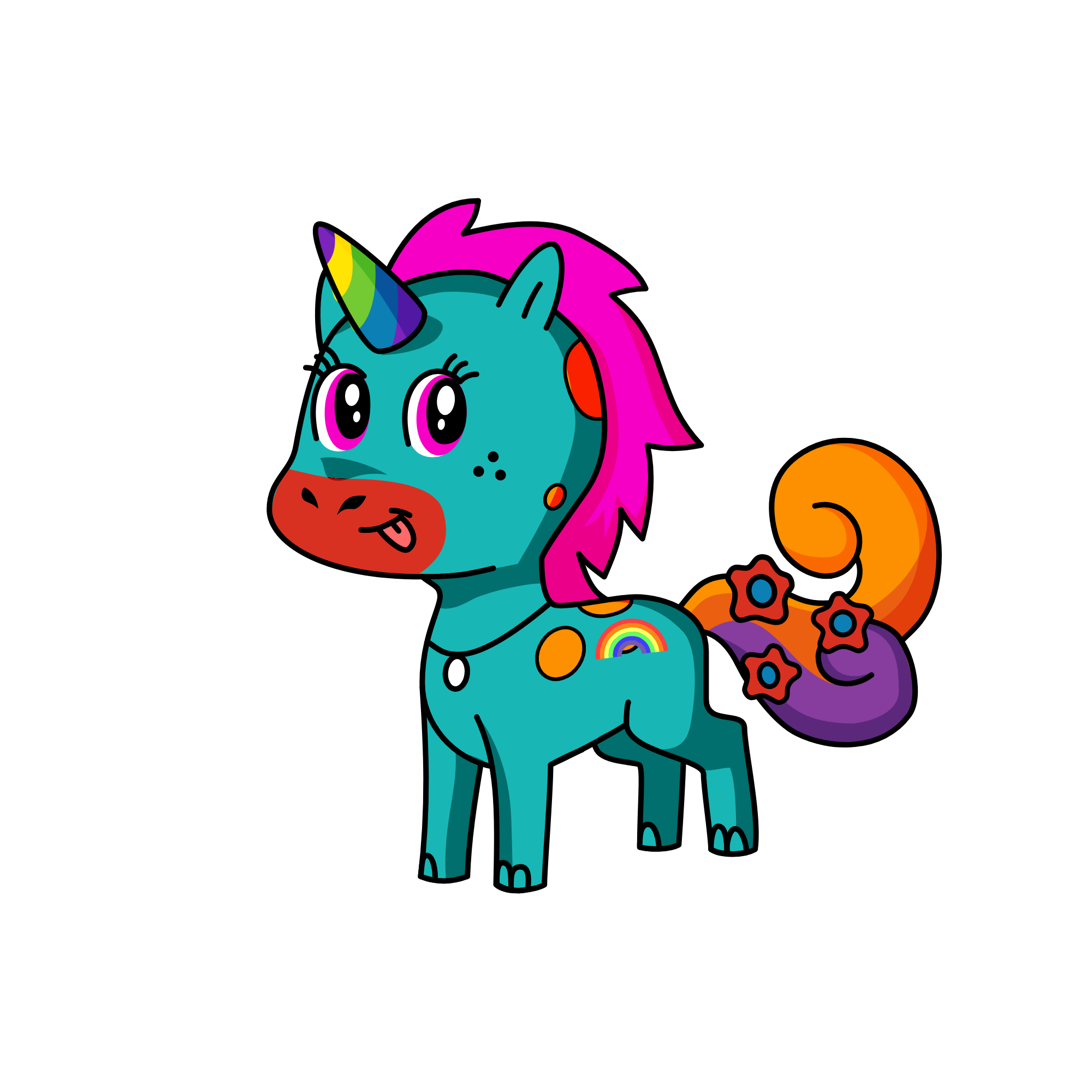 Rose, the unicorn