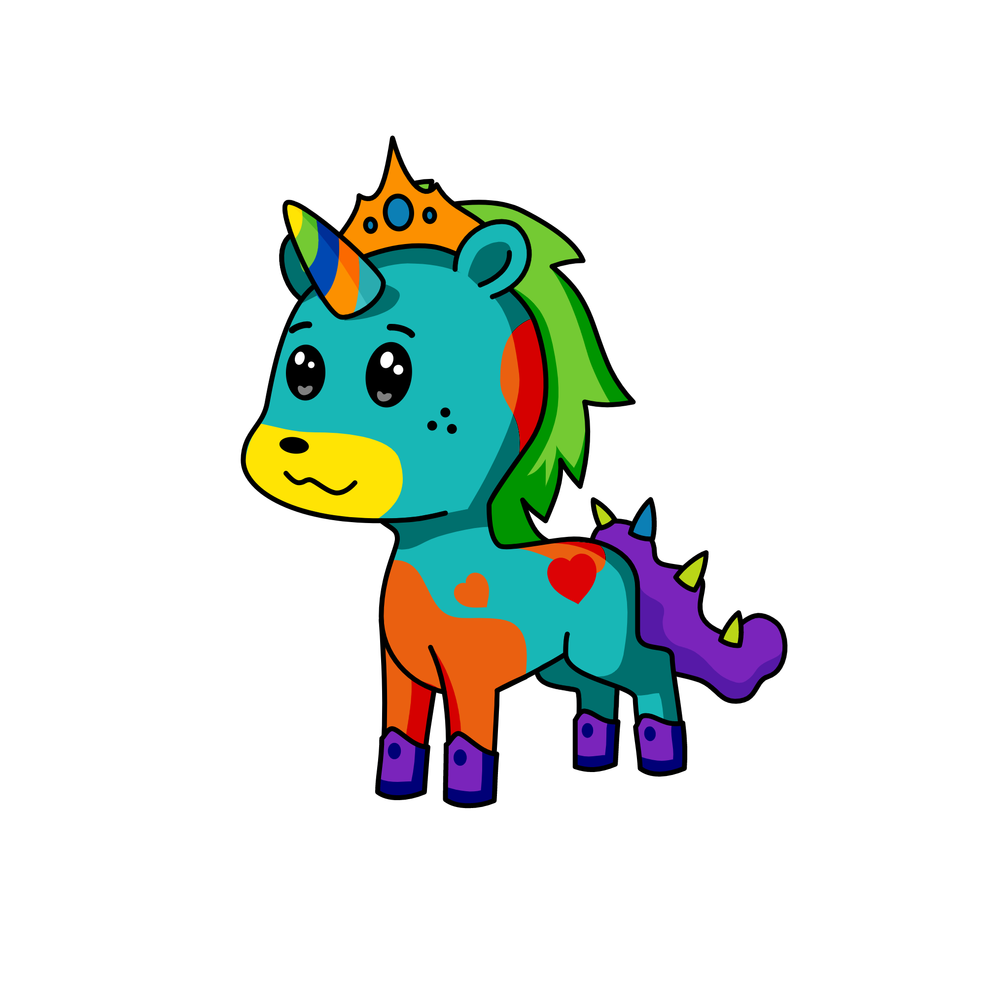 k, the unicorn