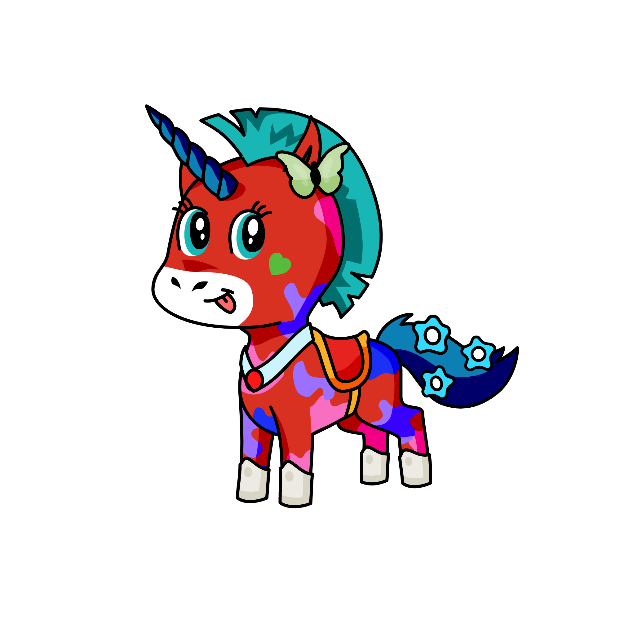 Rose, the unicorn