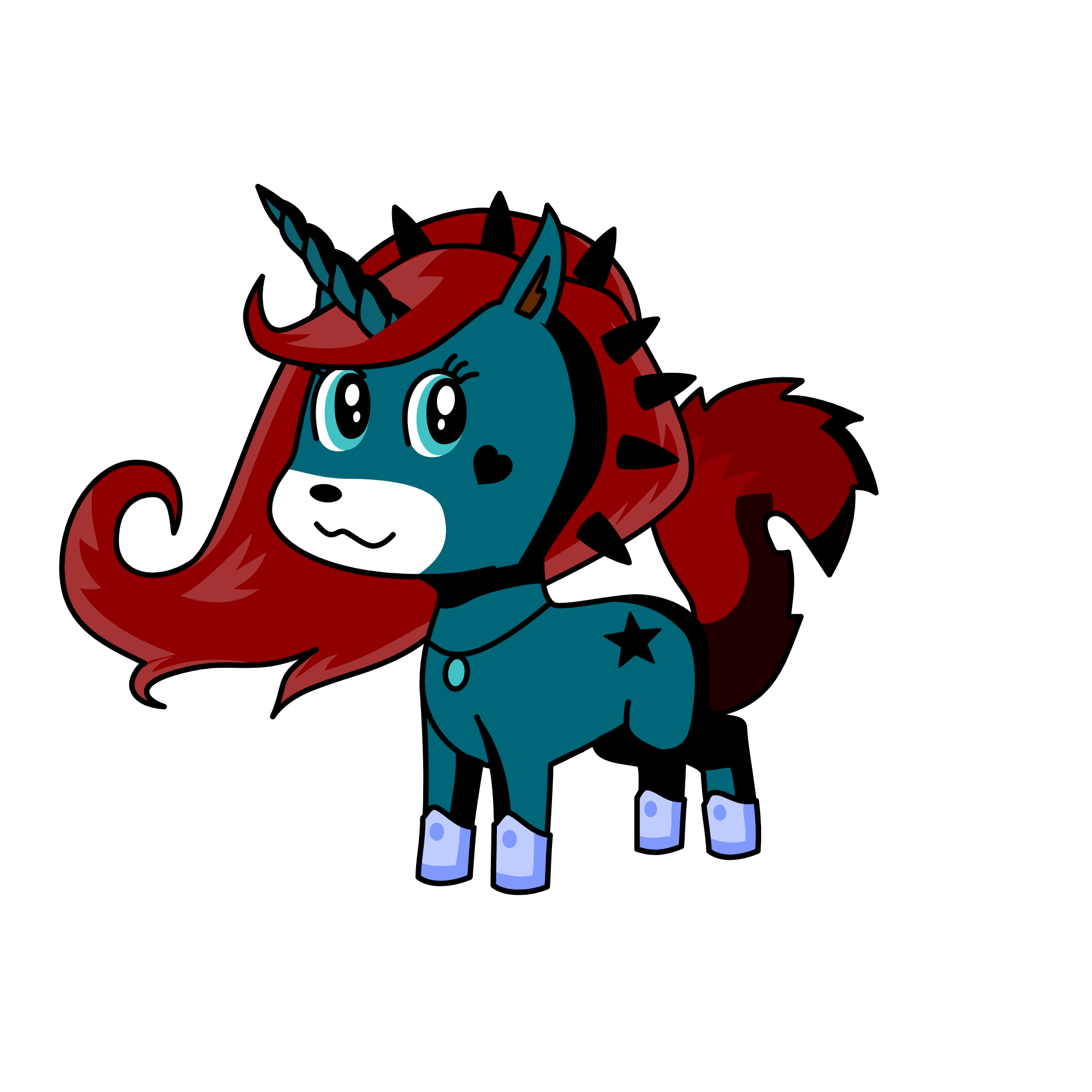 Deathy, the unicorn