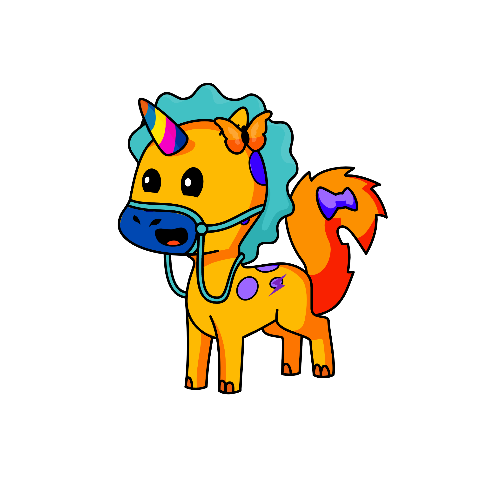 Deserty , the unicorn