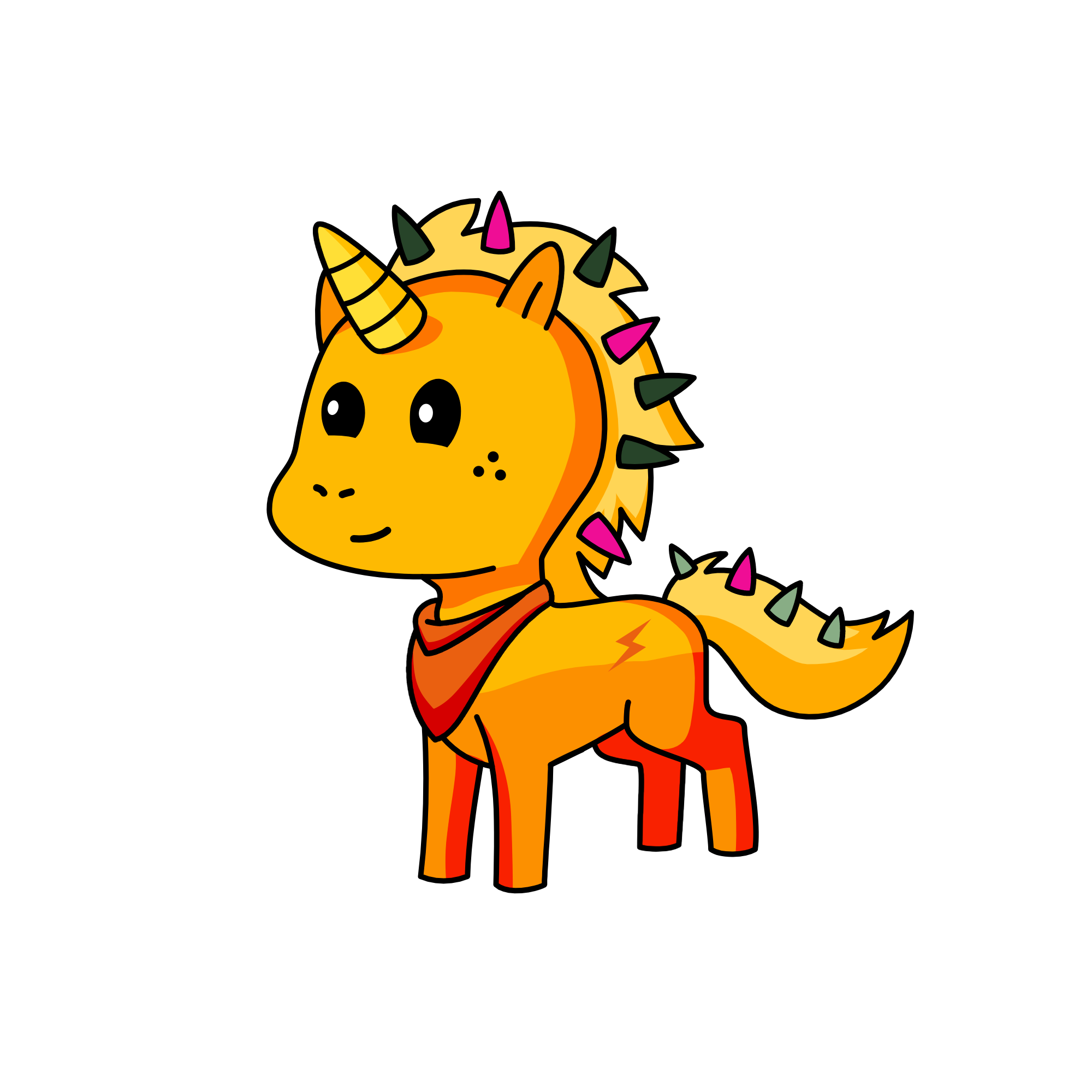 Scorpion , the unicorn