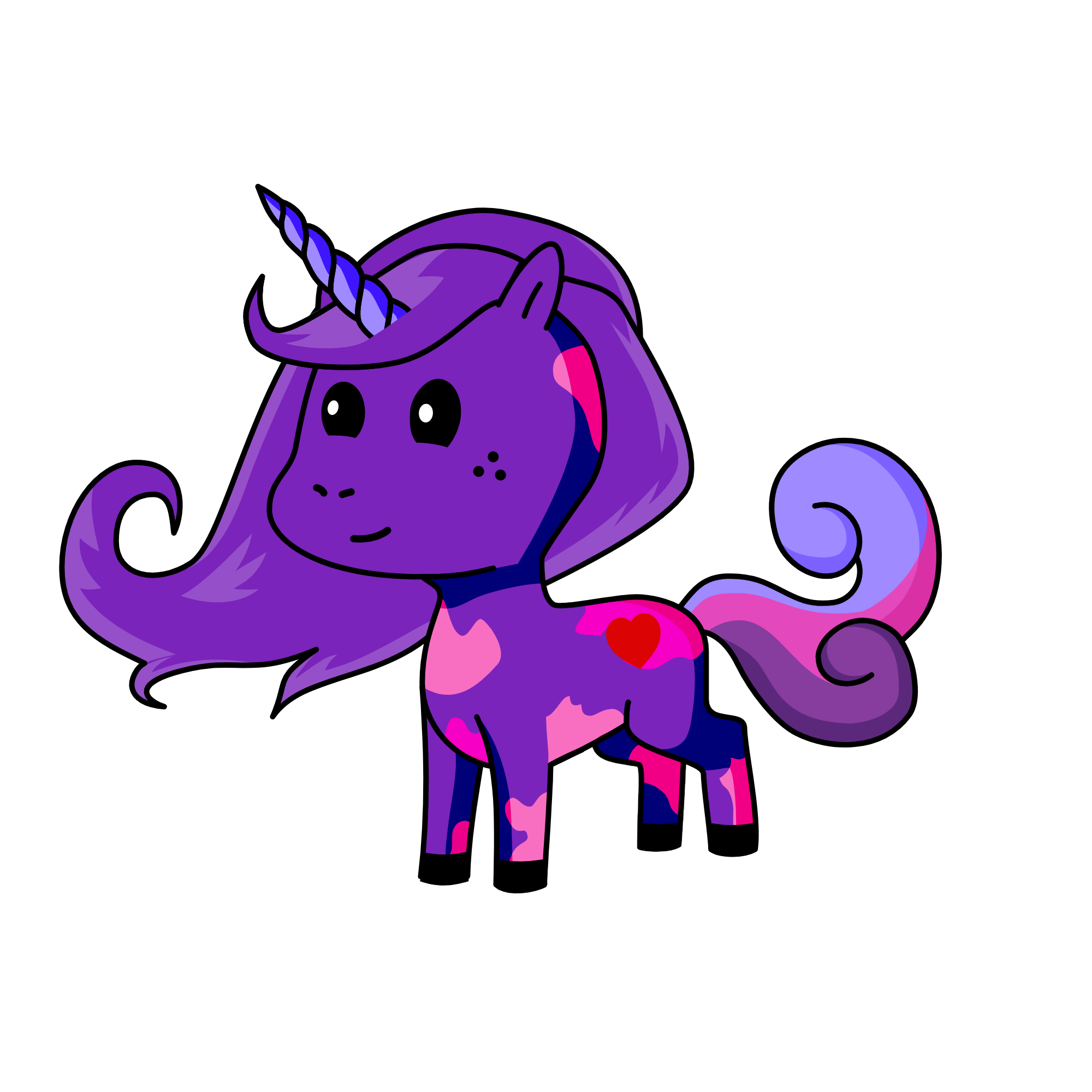 No-Na, the unicorn