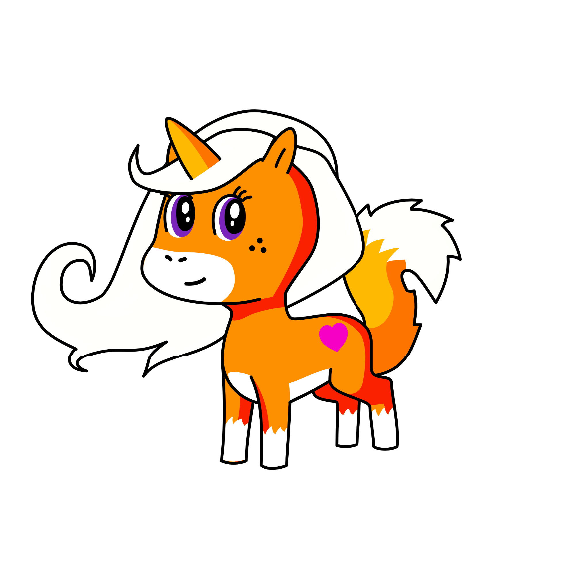 foxy, the unicorn