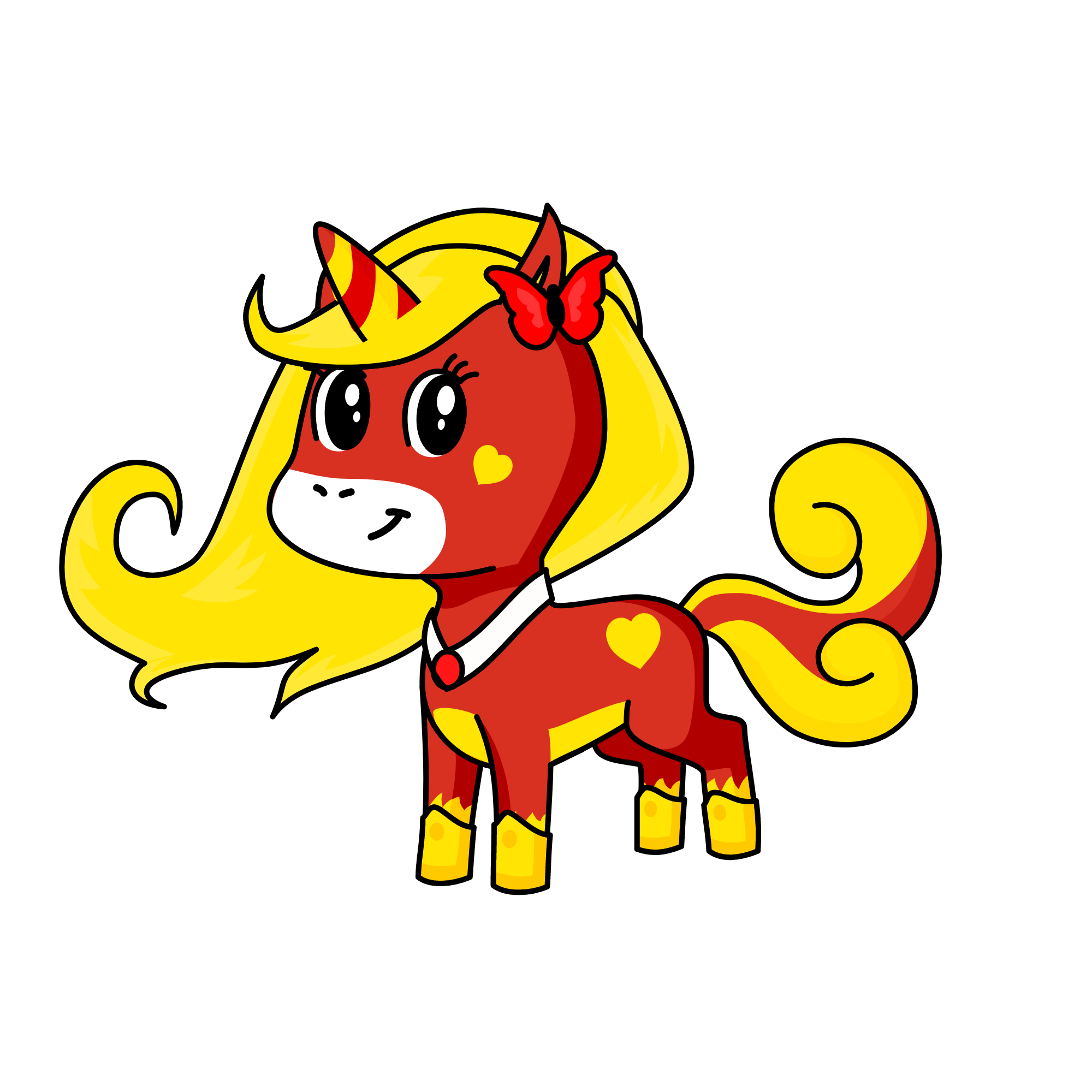 FLAME, the unicorn