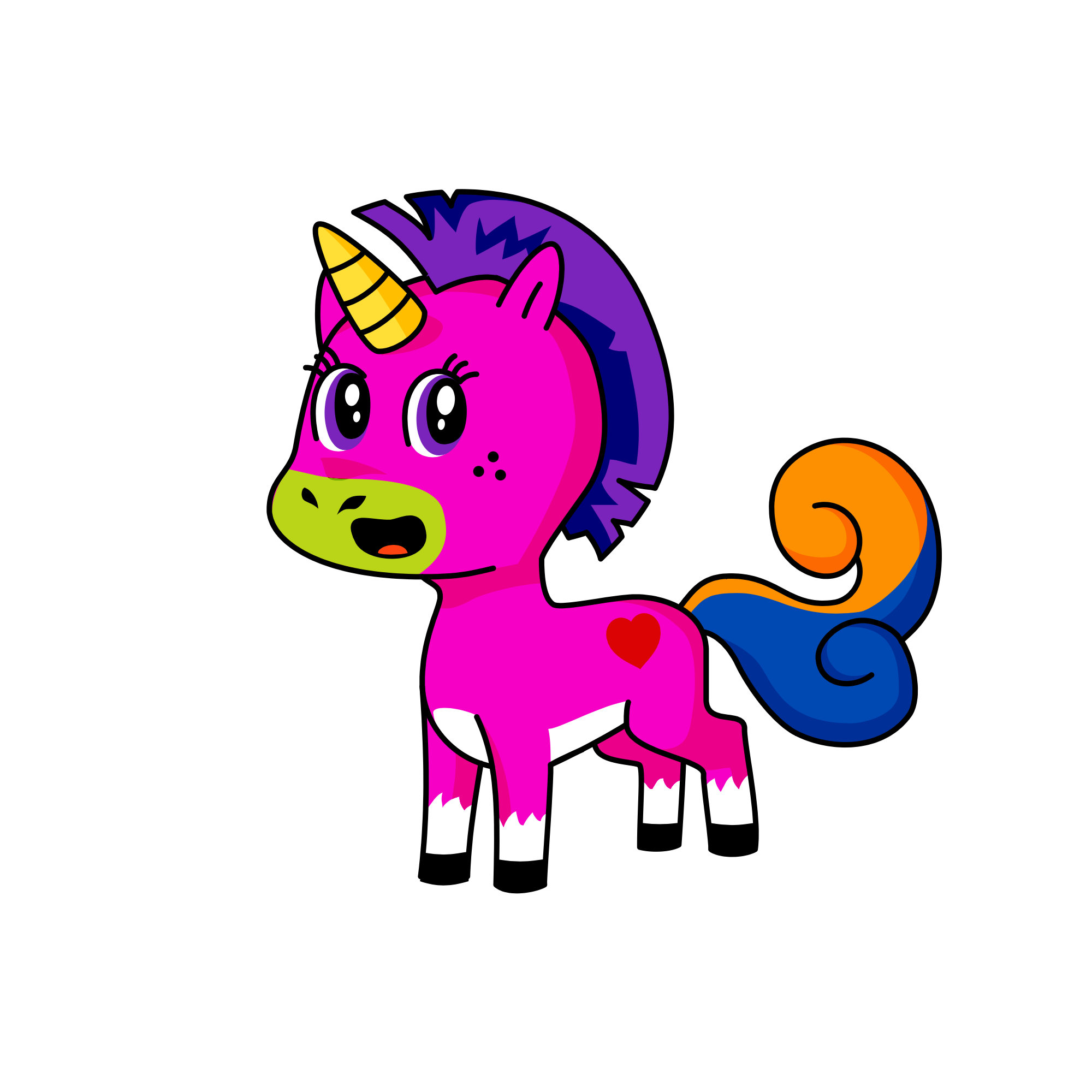 T, the unicorn