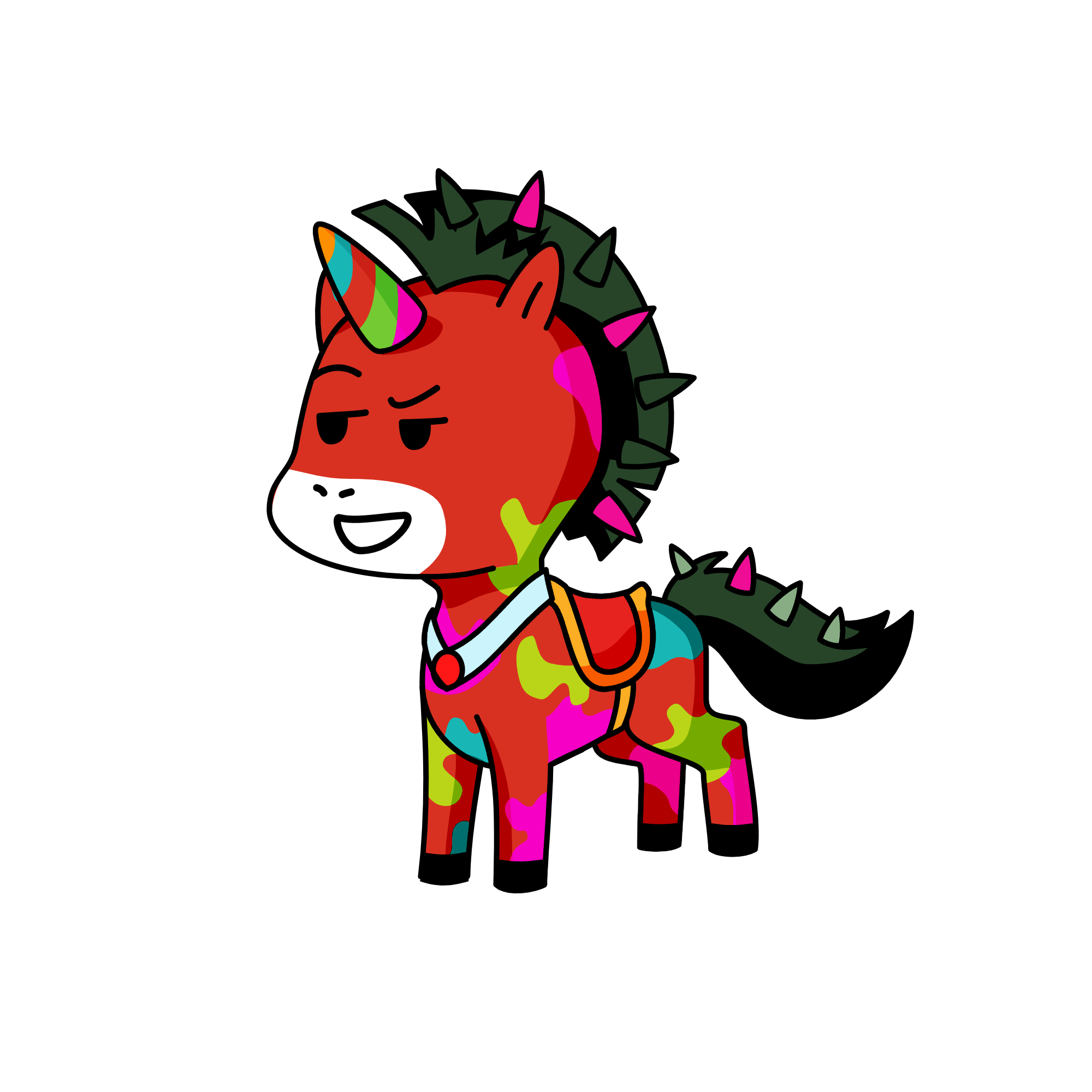 chgfchfgbcf, the unicorn