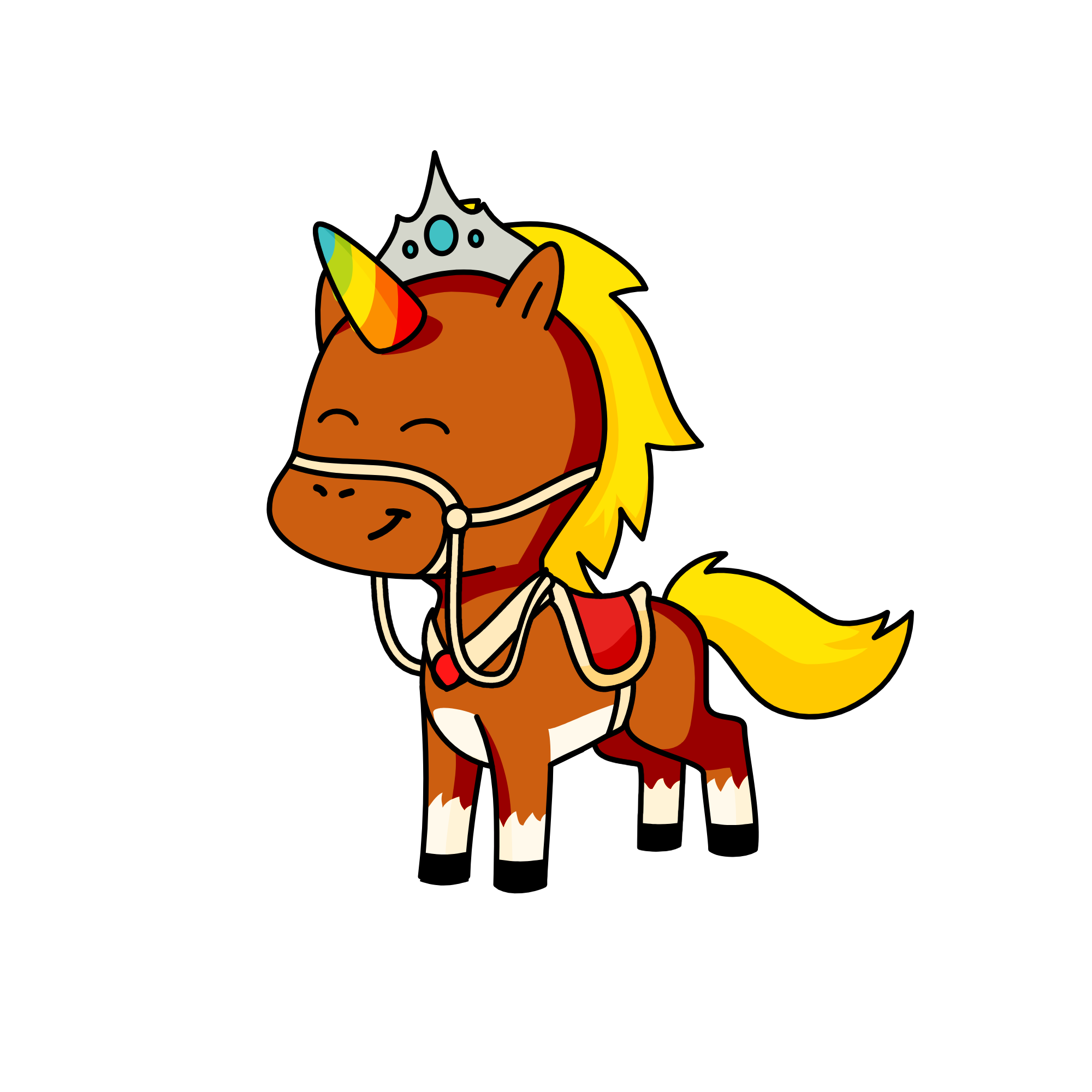 The royal unicorn, the unicorn
