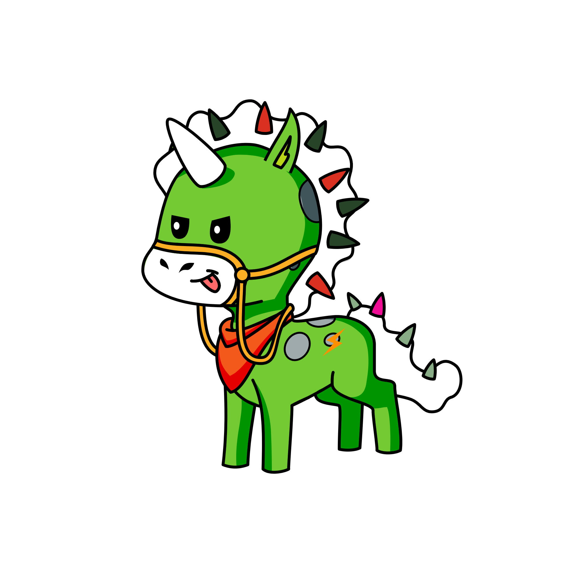 Nuria, the unicorn