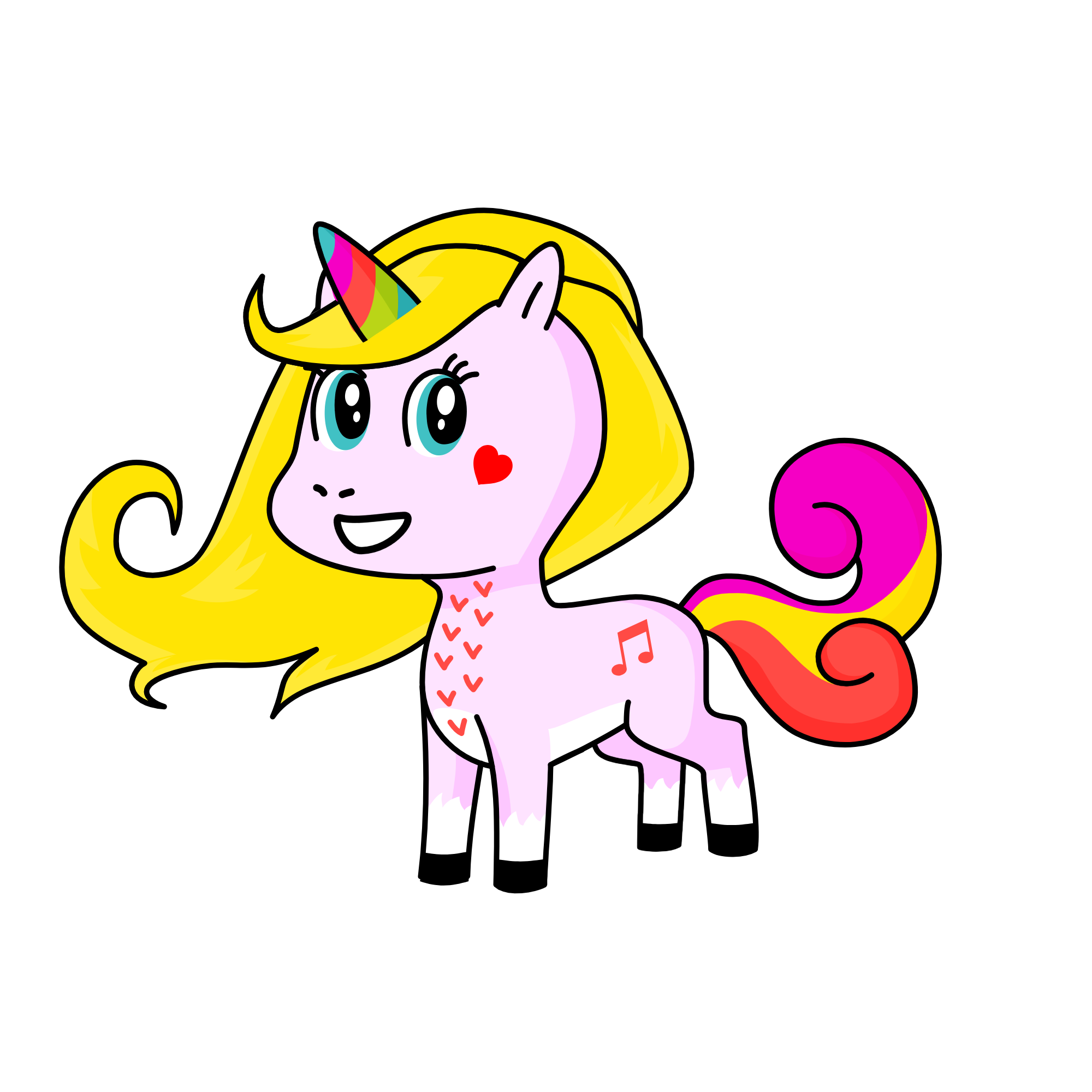 blink, the unicorn