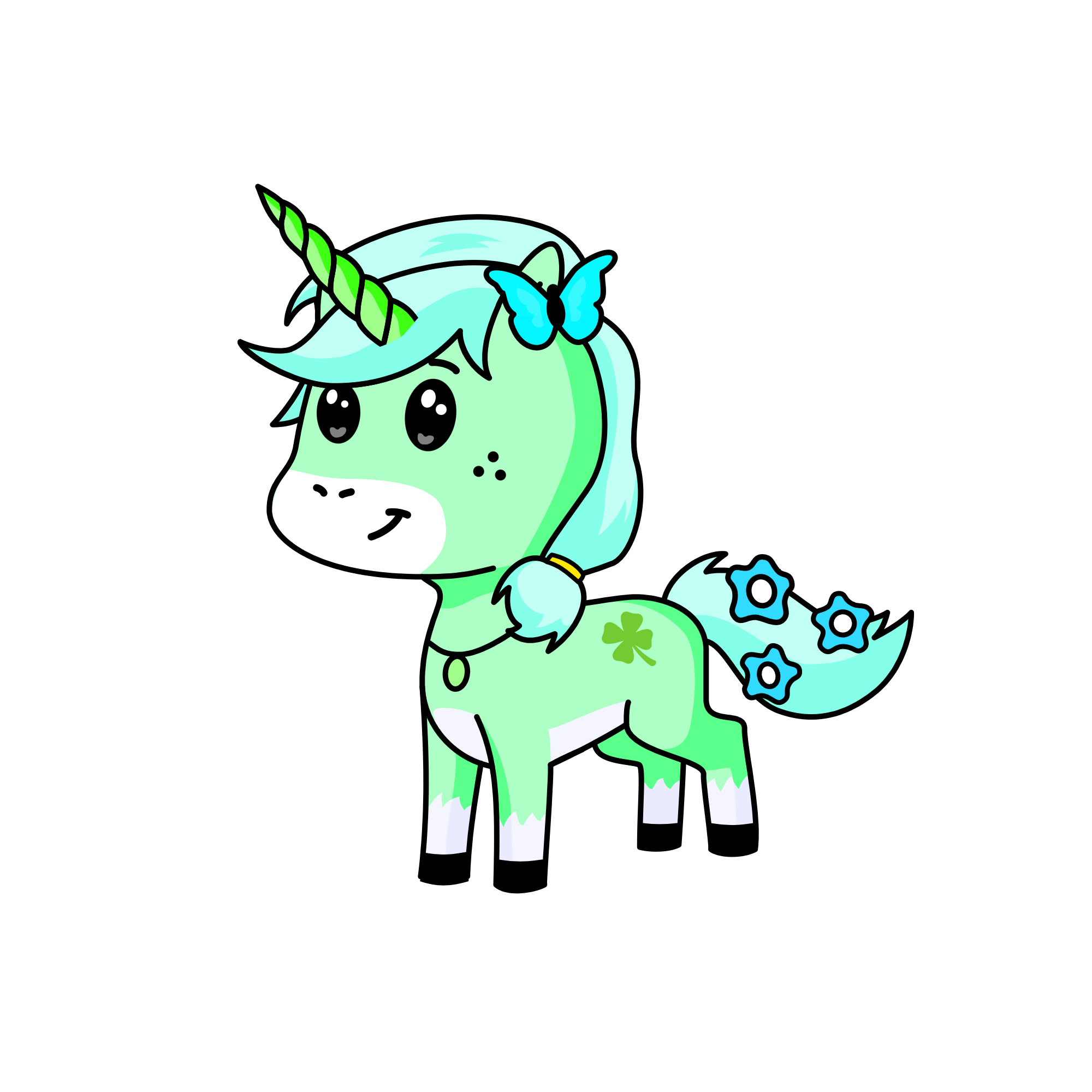 Flower 🌺 , the unicorn